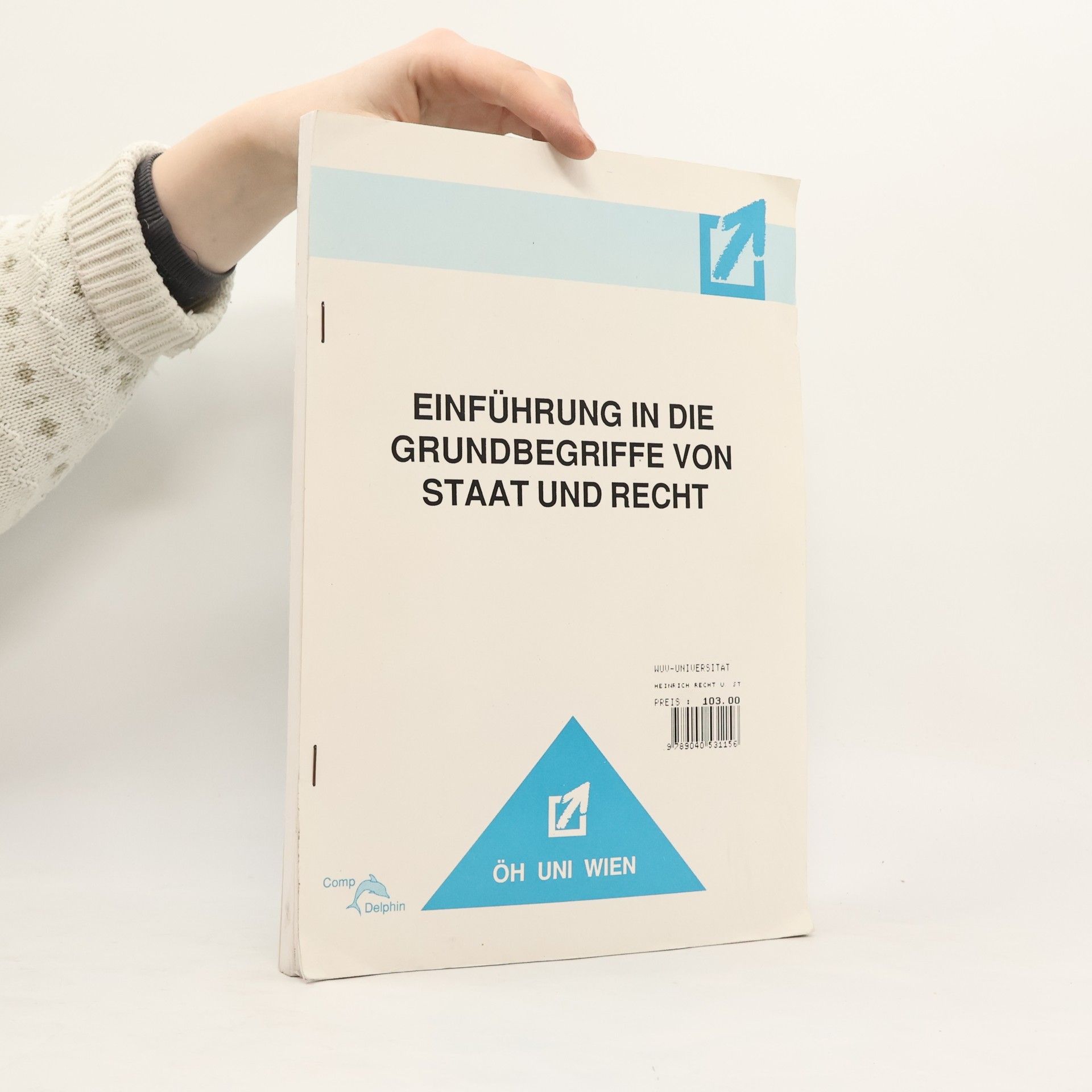 Autores varios Einführung in die Grundbegriffe von Staat und Recht