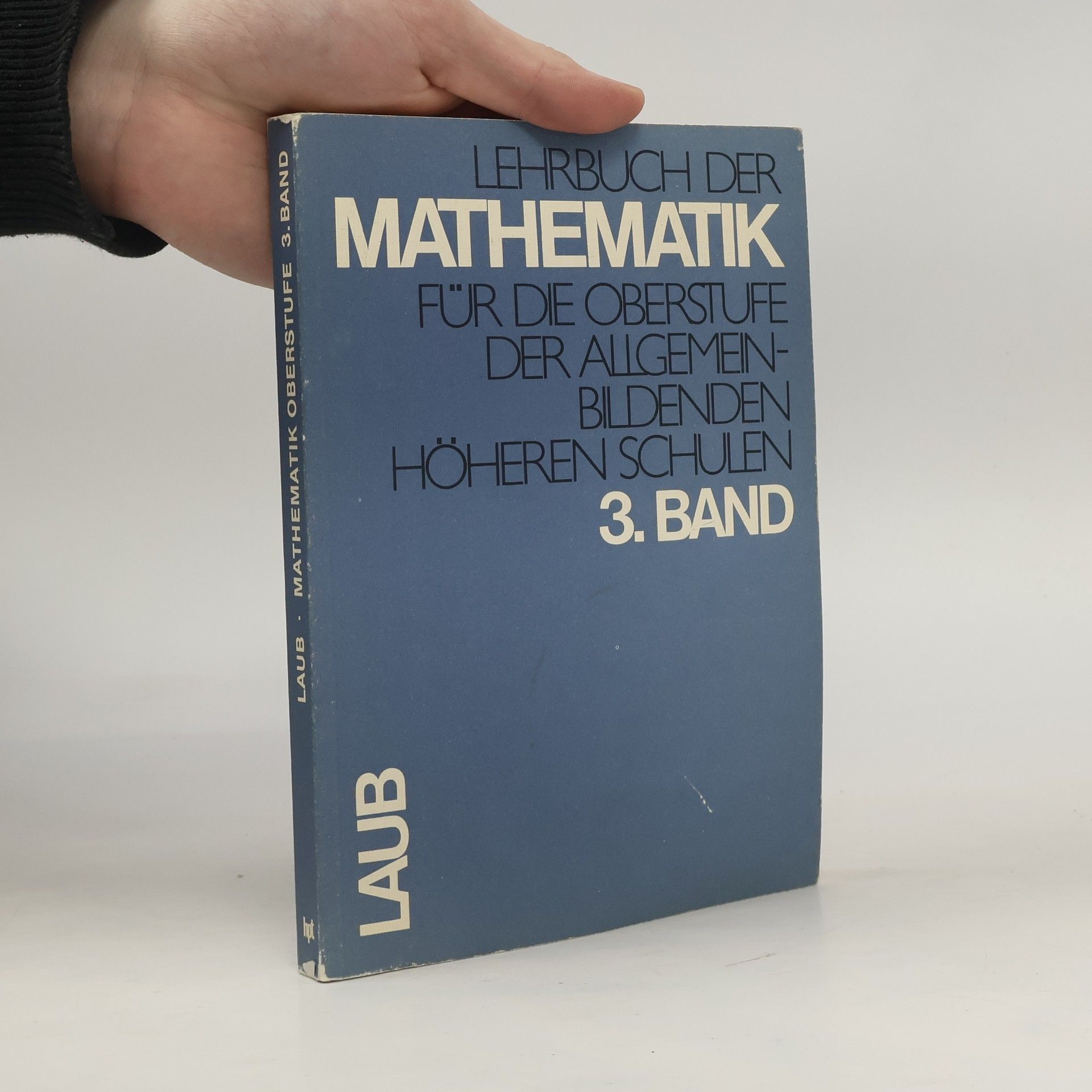 Various authors Lehrbuch der Mathematik für die Oberstufe der allgemeinbildenden höheren Schulen