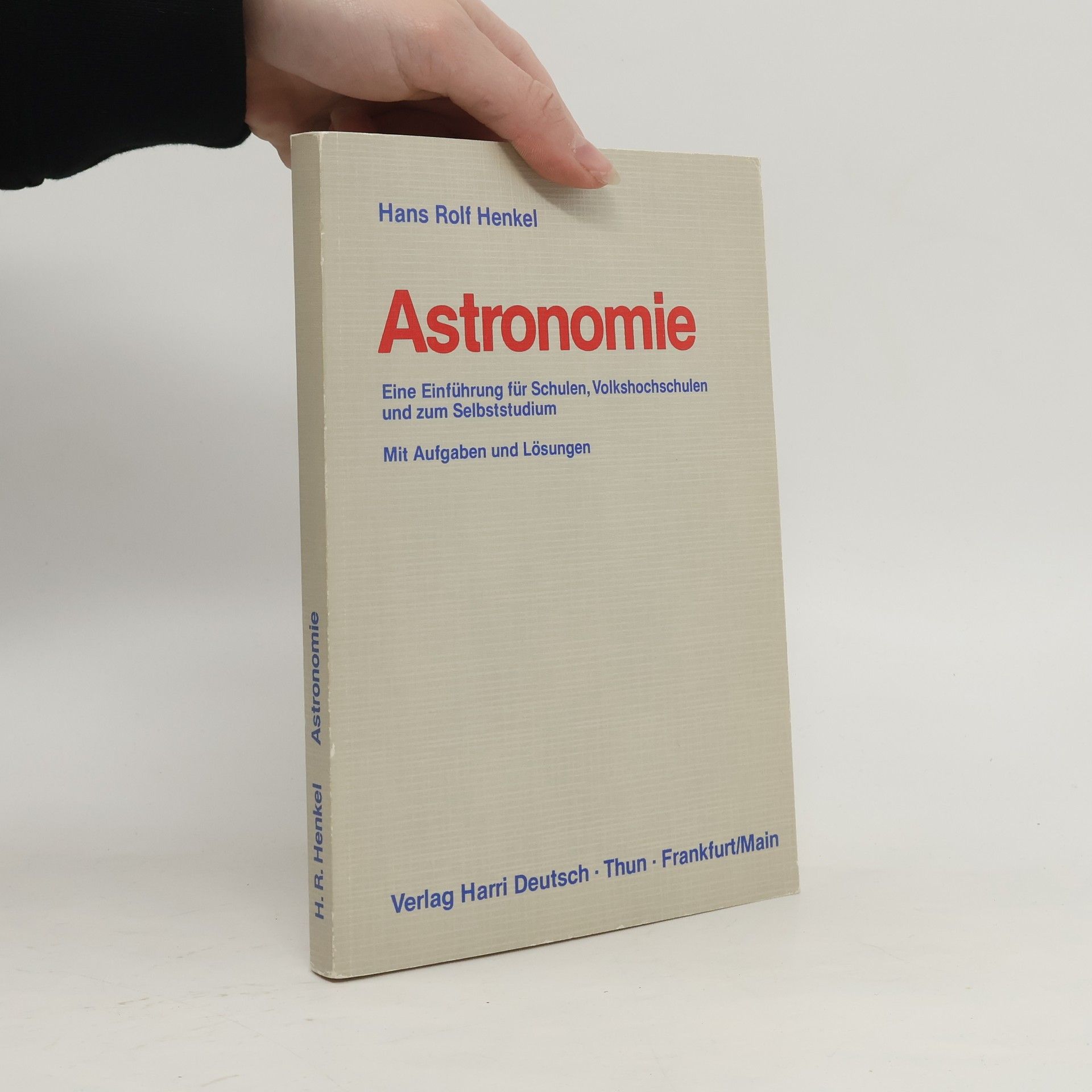 Hans Rolf Henkel Astronomie