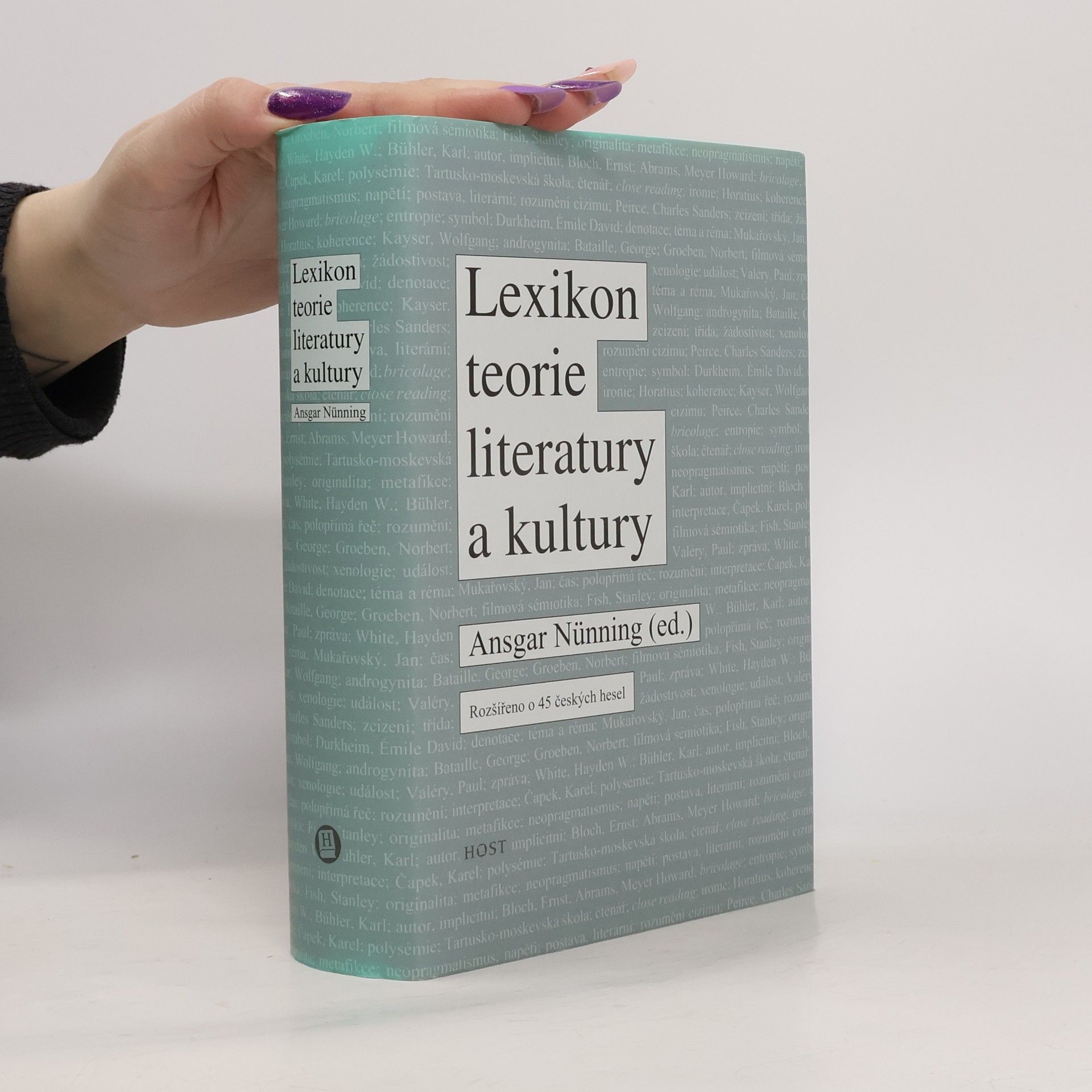 Jiří Holý Lexikon teorie literatury a kultury: koncepce - osobnosti - základní pojmy