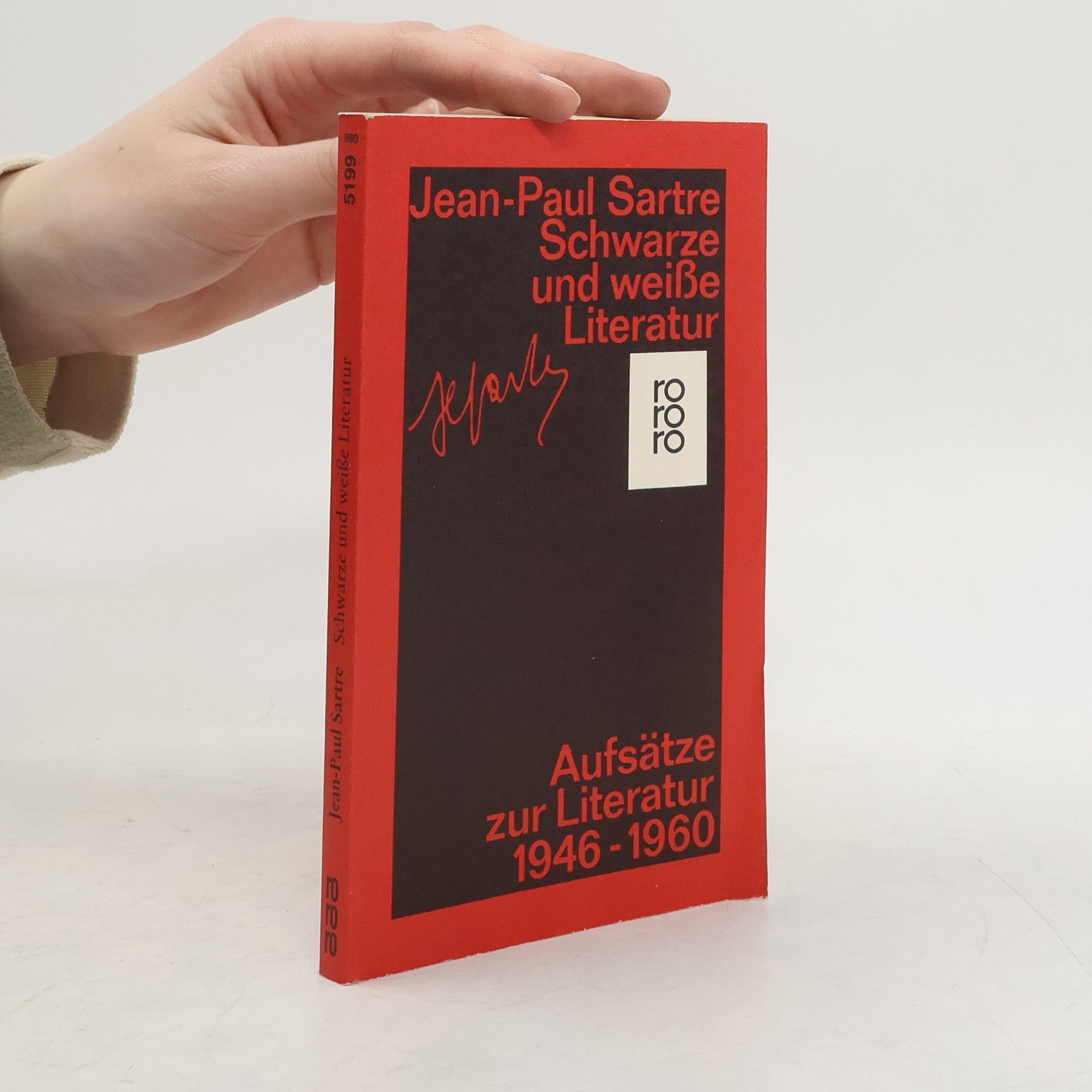 Jean Paul Sartre Schwarze und weiße Literatur