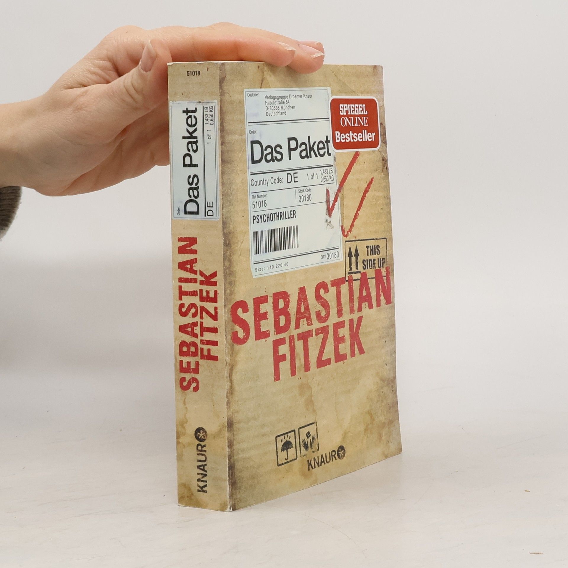 Sebastian Fitzek Das Paket