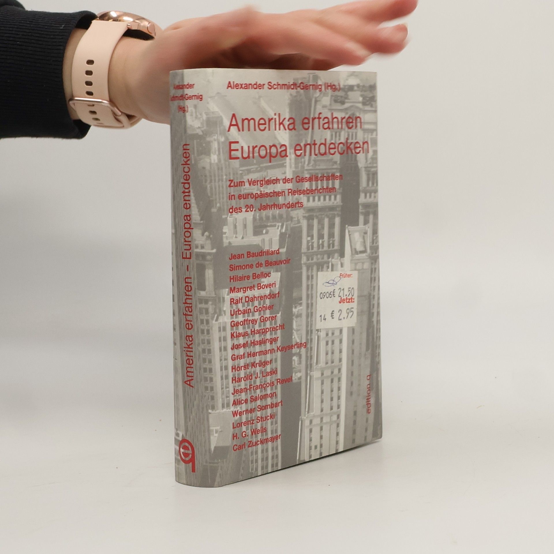 Alexander Schmidt-Gernig Amerika erfahren - Europa entdecken