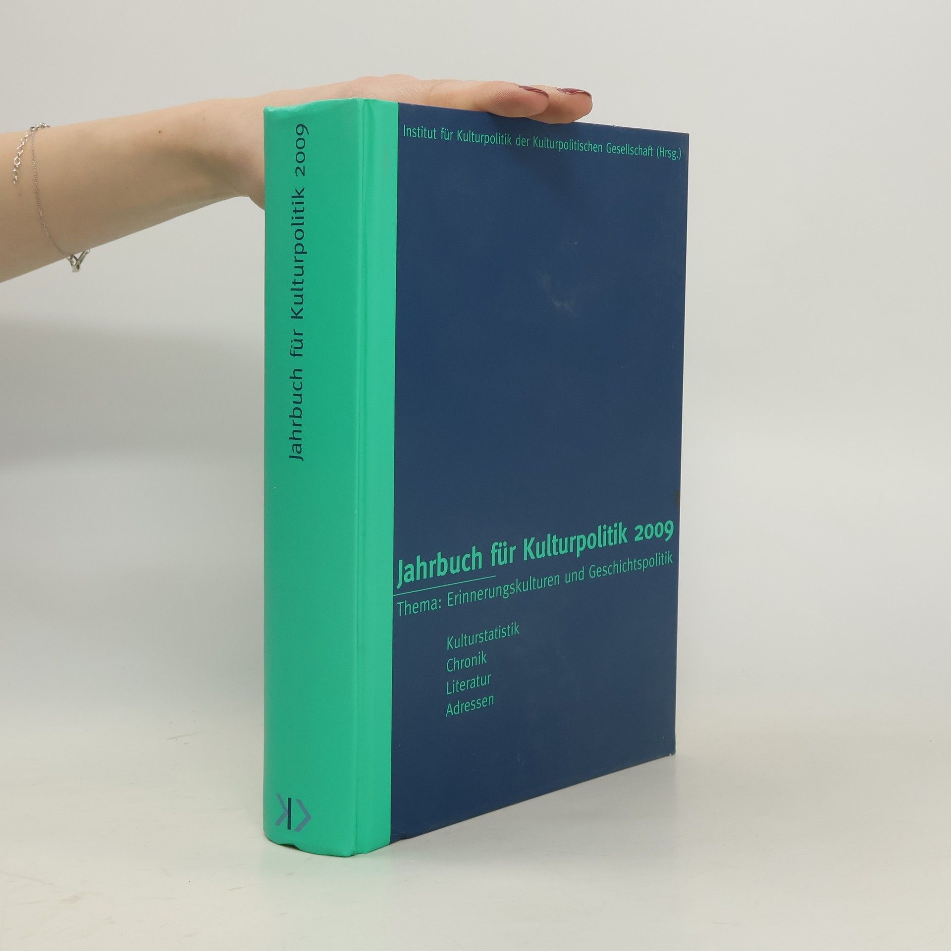 Various authors Jahrbuch Kulturpolitik 2009