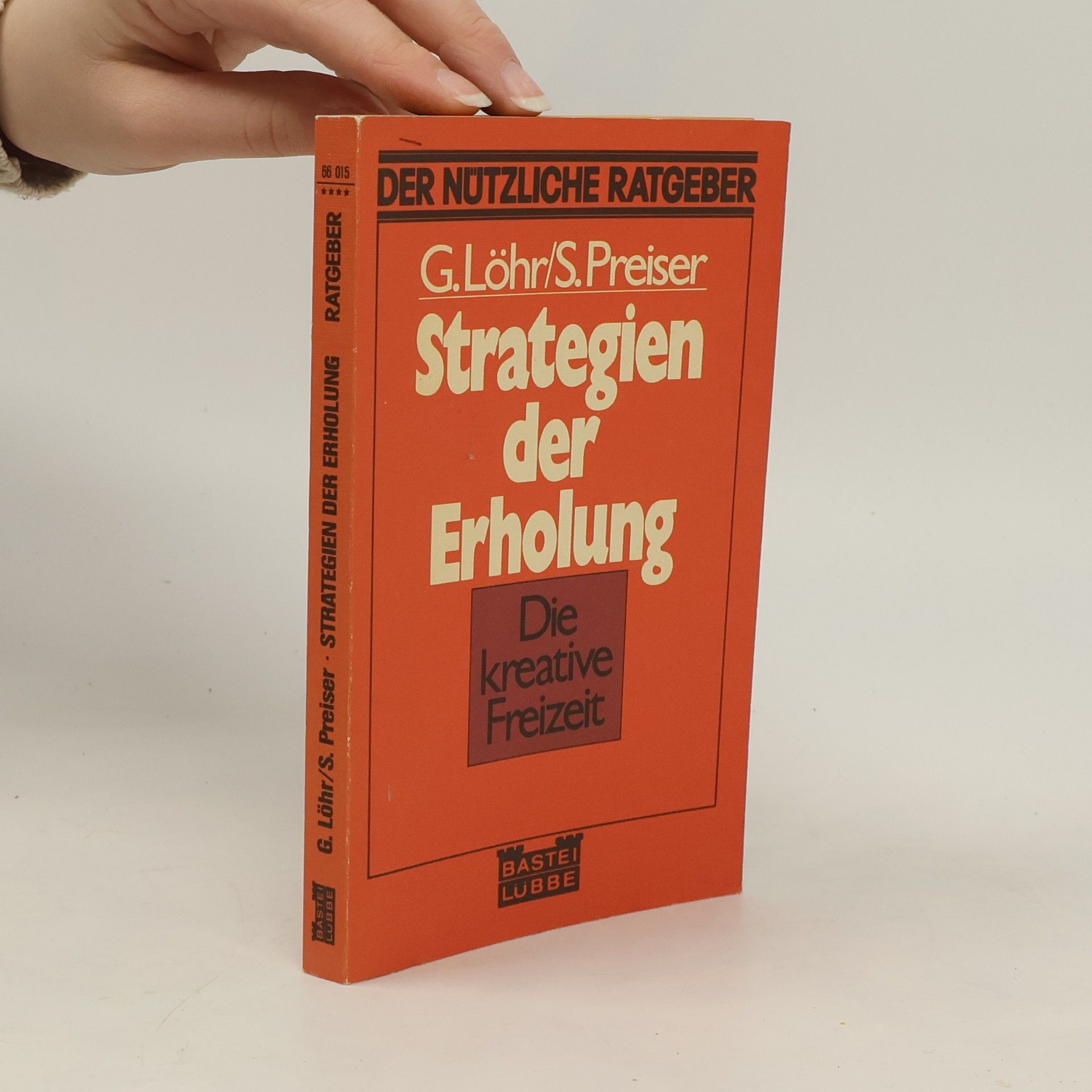 Siegfried Preiser Strategien der Erholung