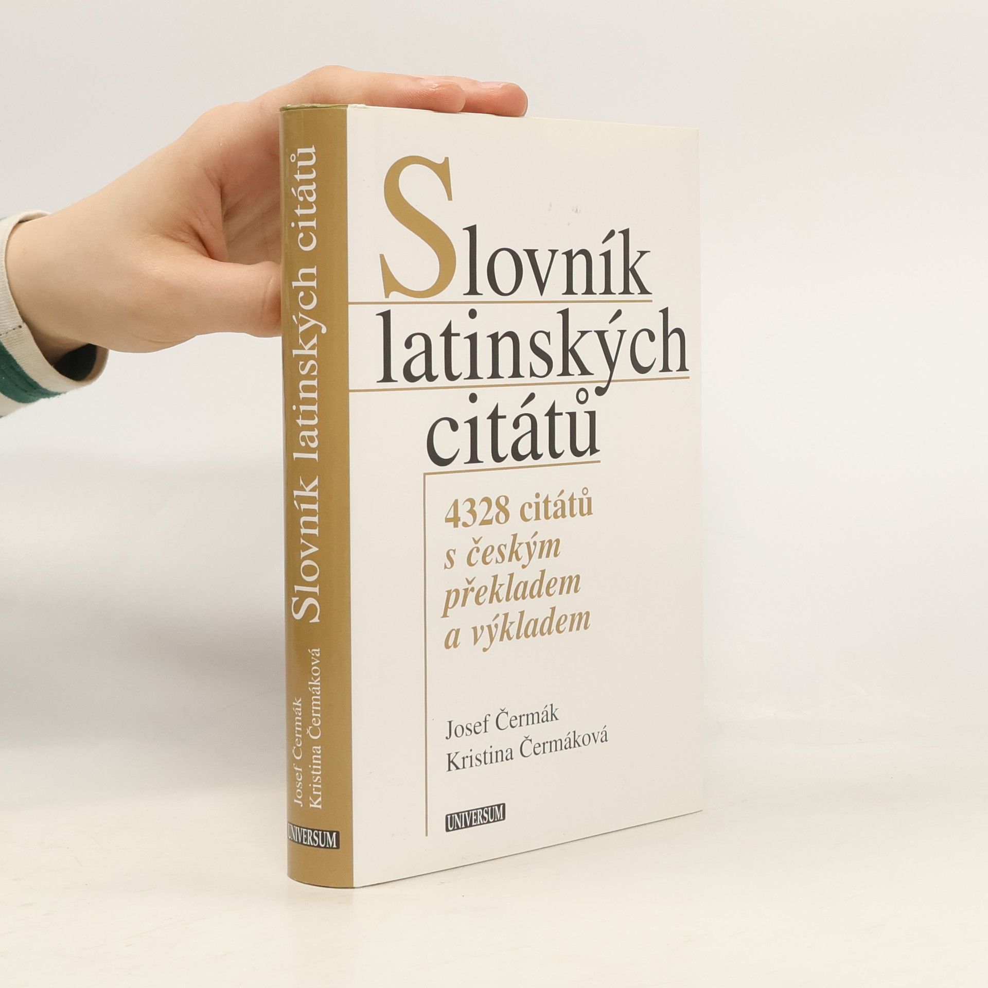 Josef Čermák Slovník latinských citátů