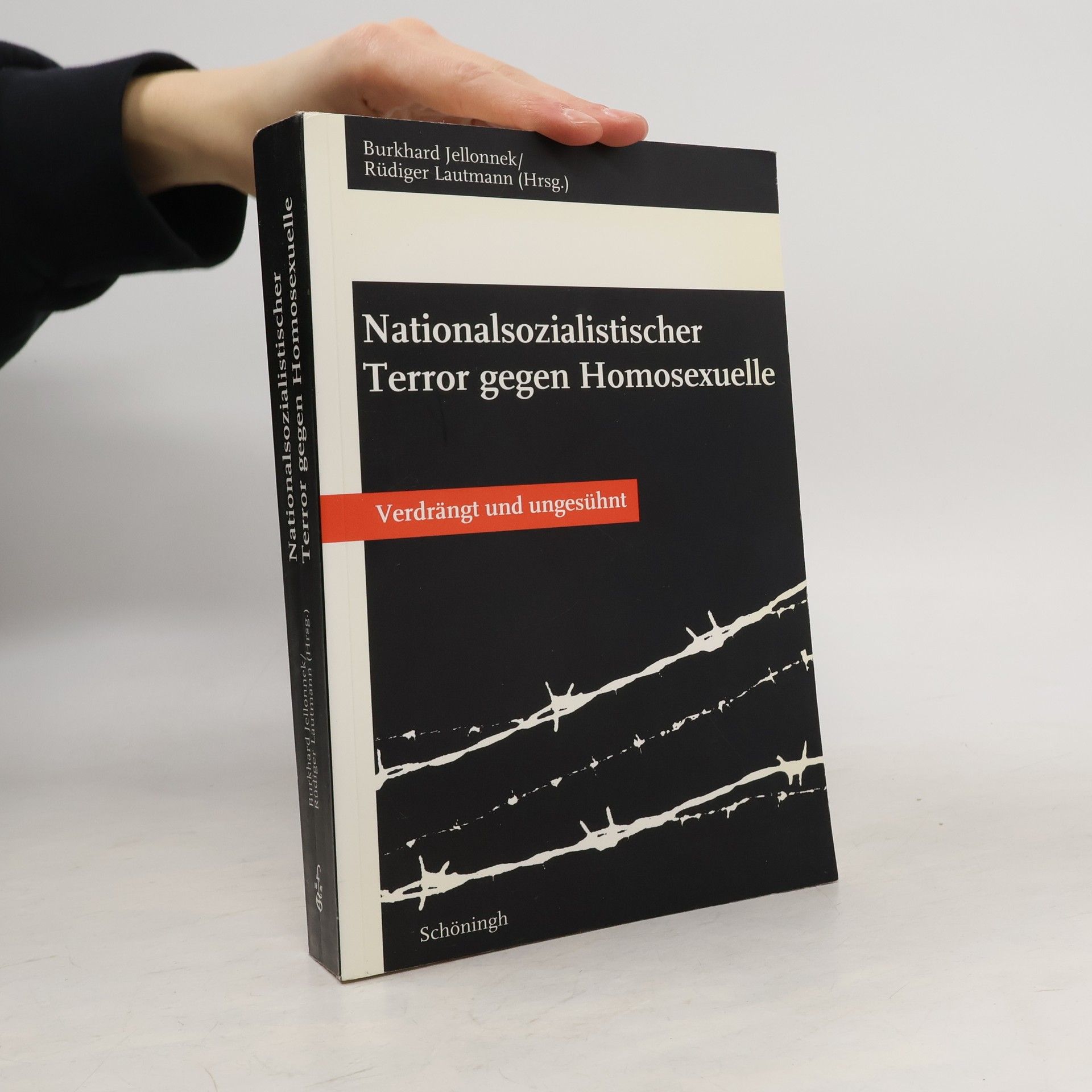 Burkhard Jellonnek Nationalsozialistischer Terror gegen Homosexuelle