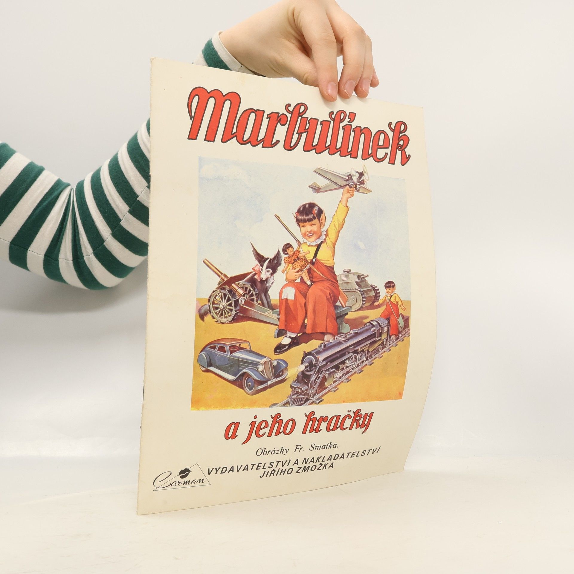 Marbulínek a jeho hračky