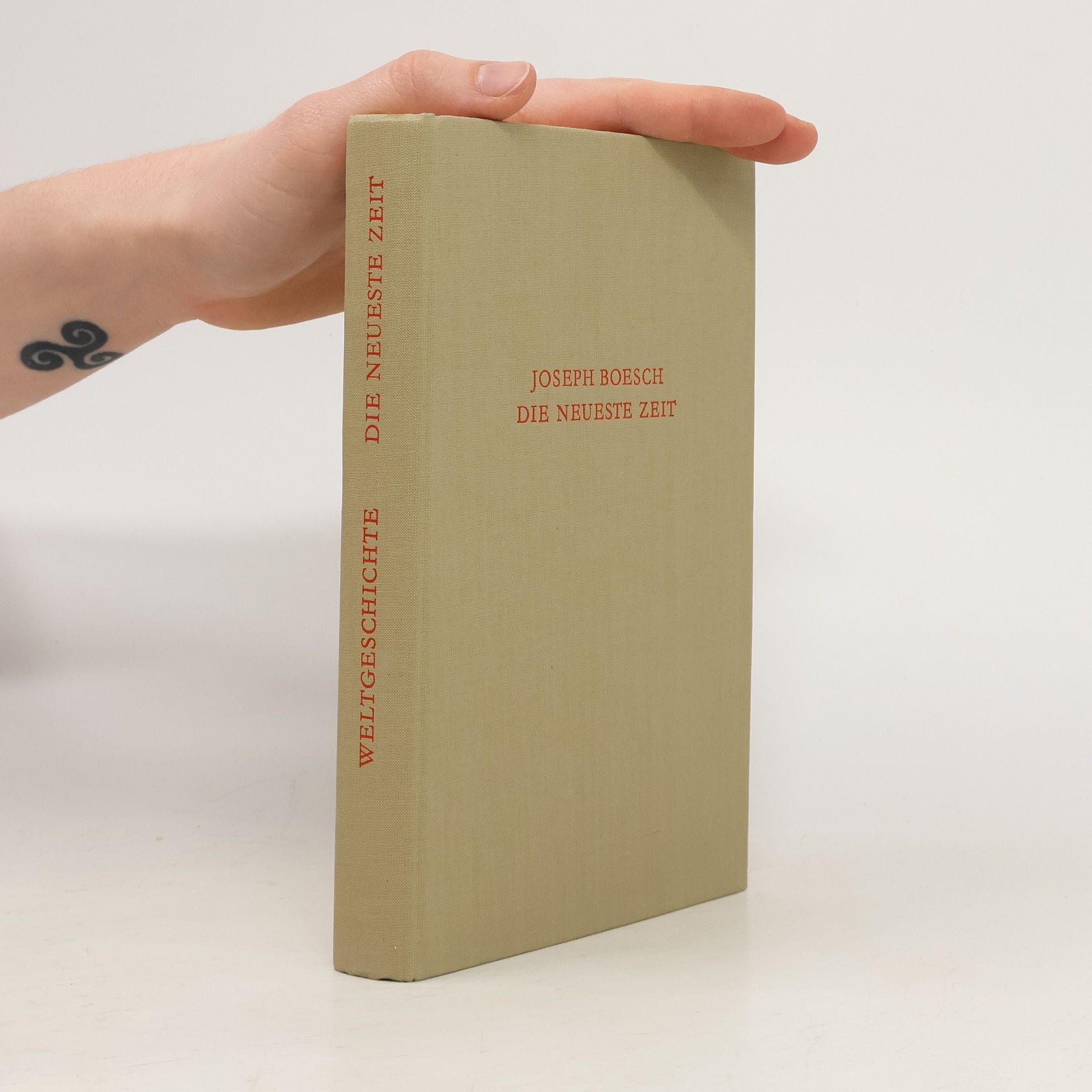 Joseph Boesch Die neueste Zeit