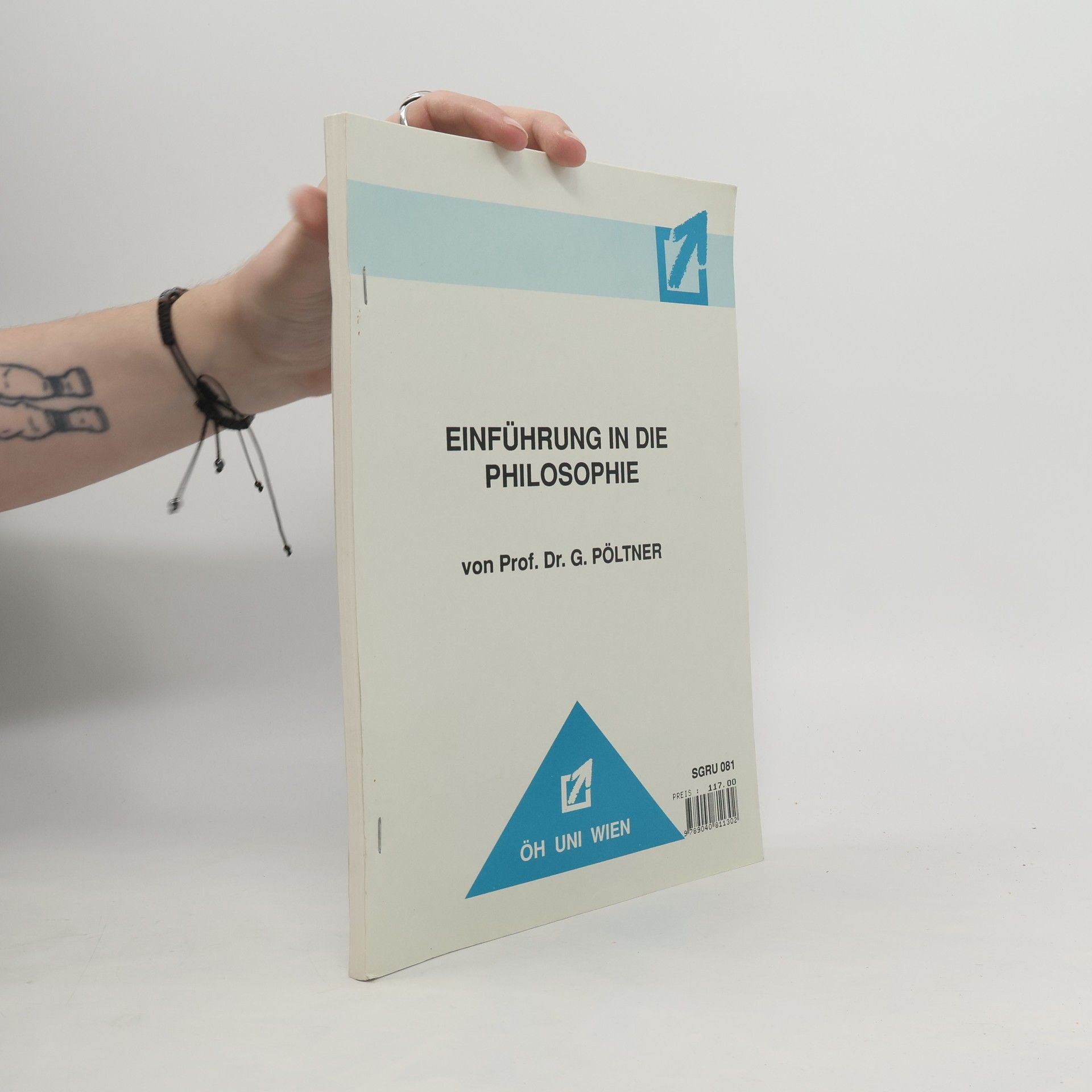 G. Pöltner Einführung in die Philosophie