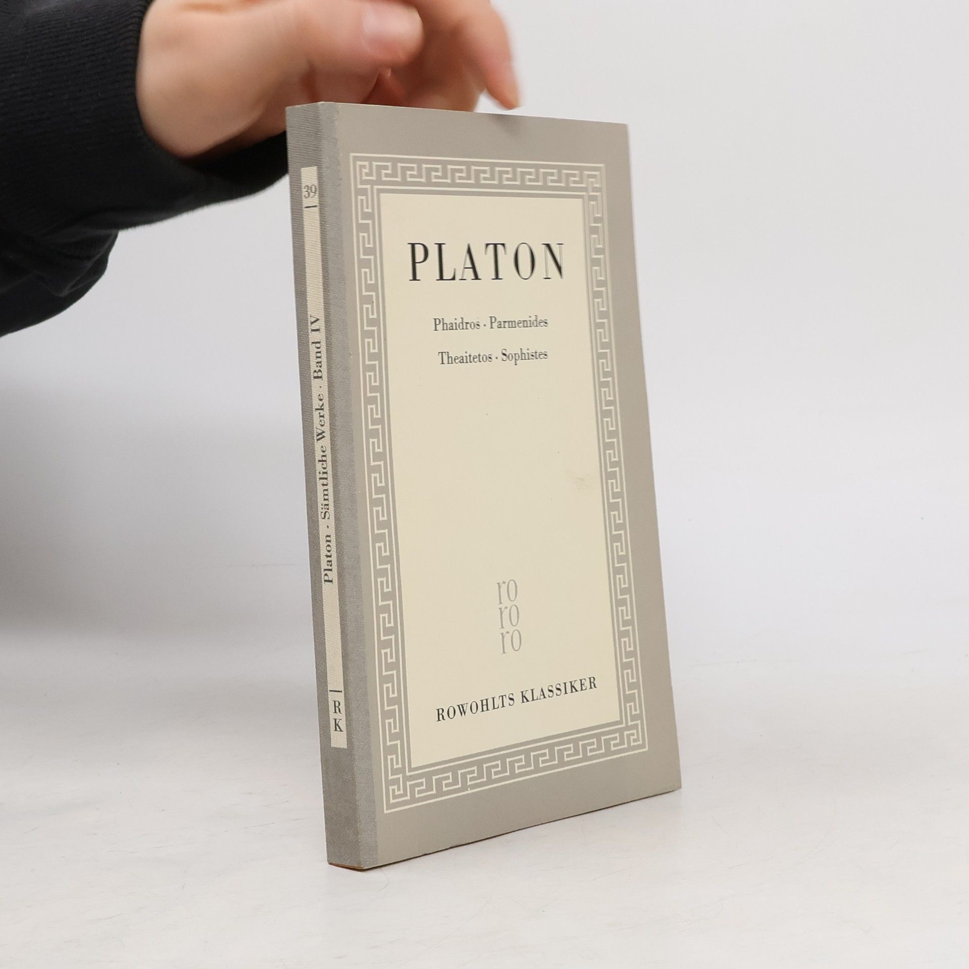 Platon Platon Sämtliche Werke 4