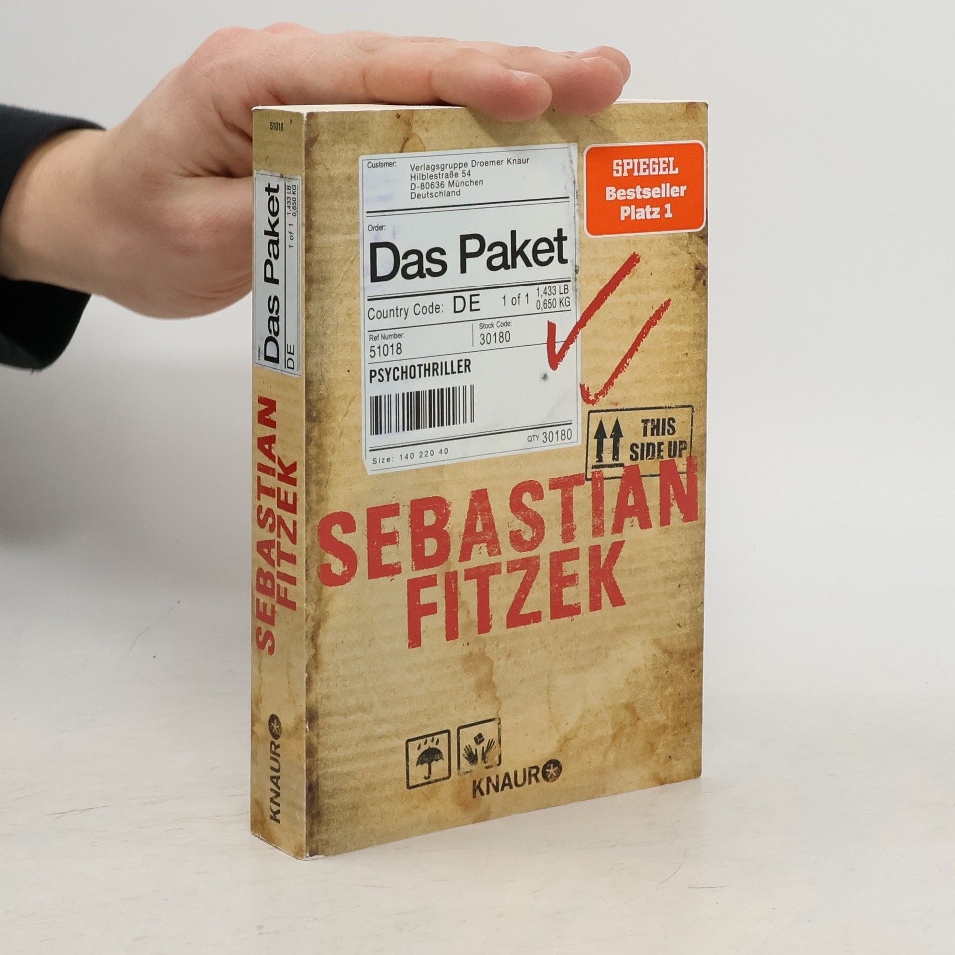Sebastian Fitzek Das Paket