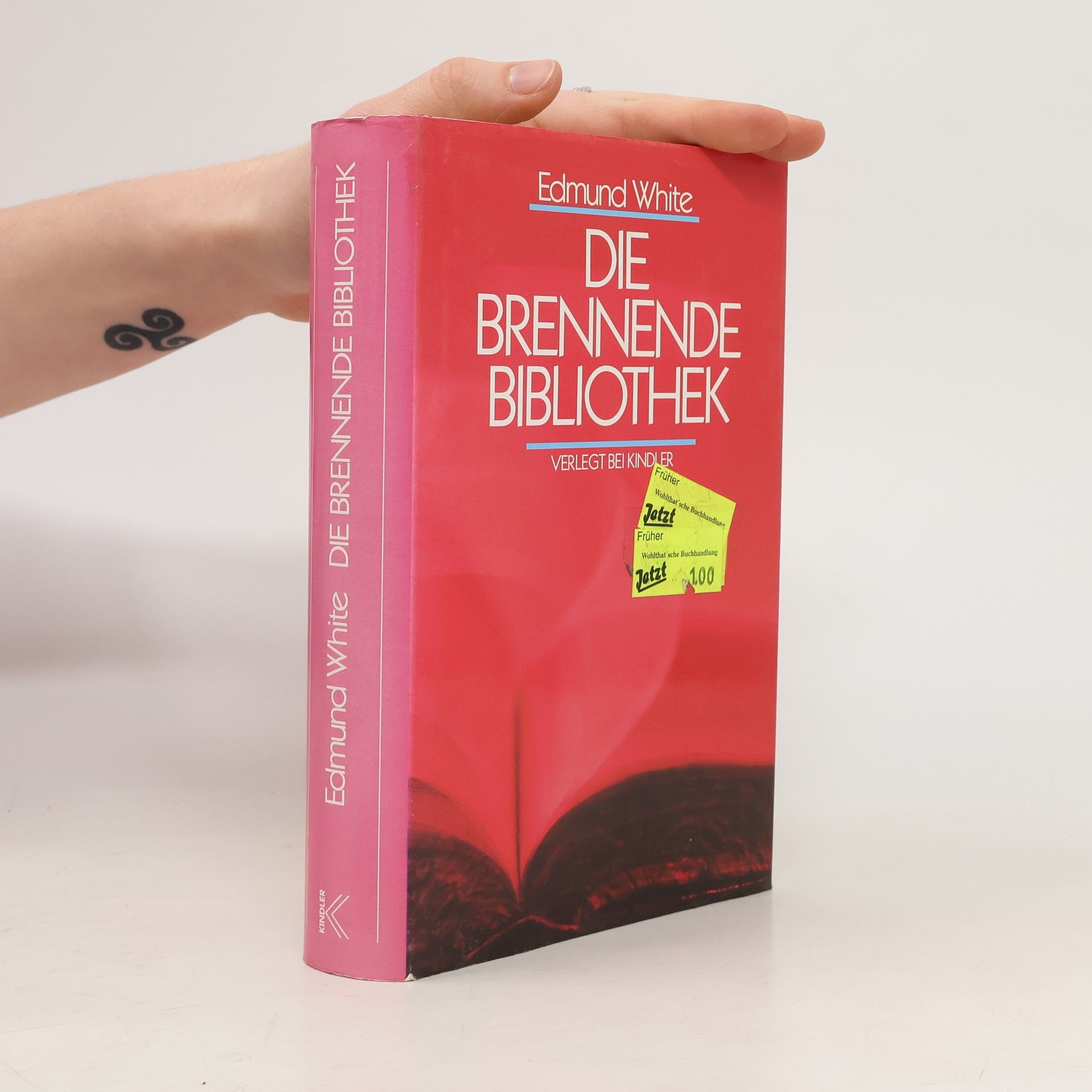 Edmund White Die brennende Bibliothek