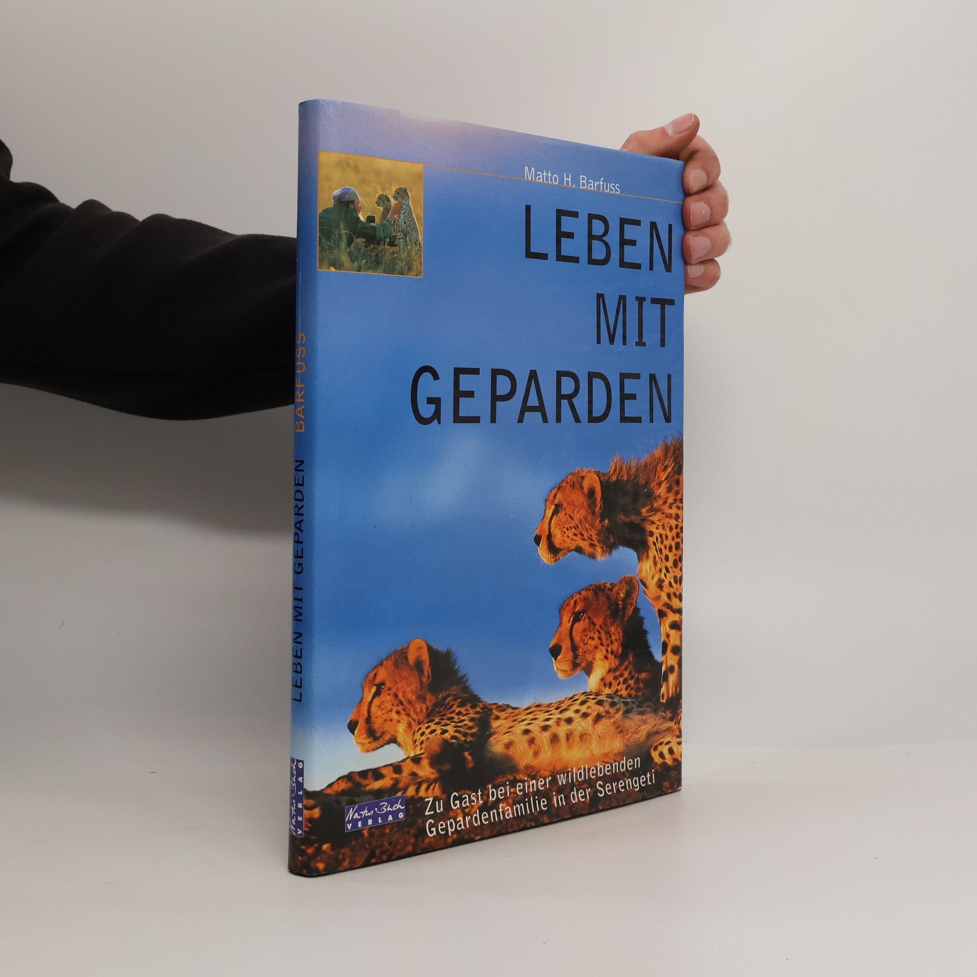Matto Barfuss Leben mit Geparden
