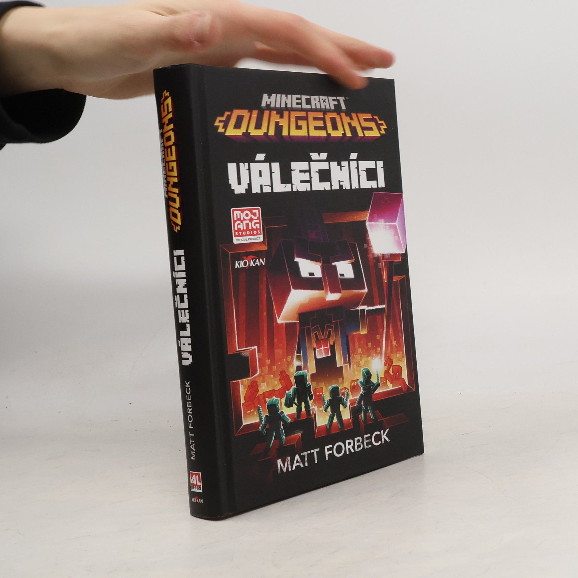 Matt Forbeck Minecraft Dungeons. Válečníci