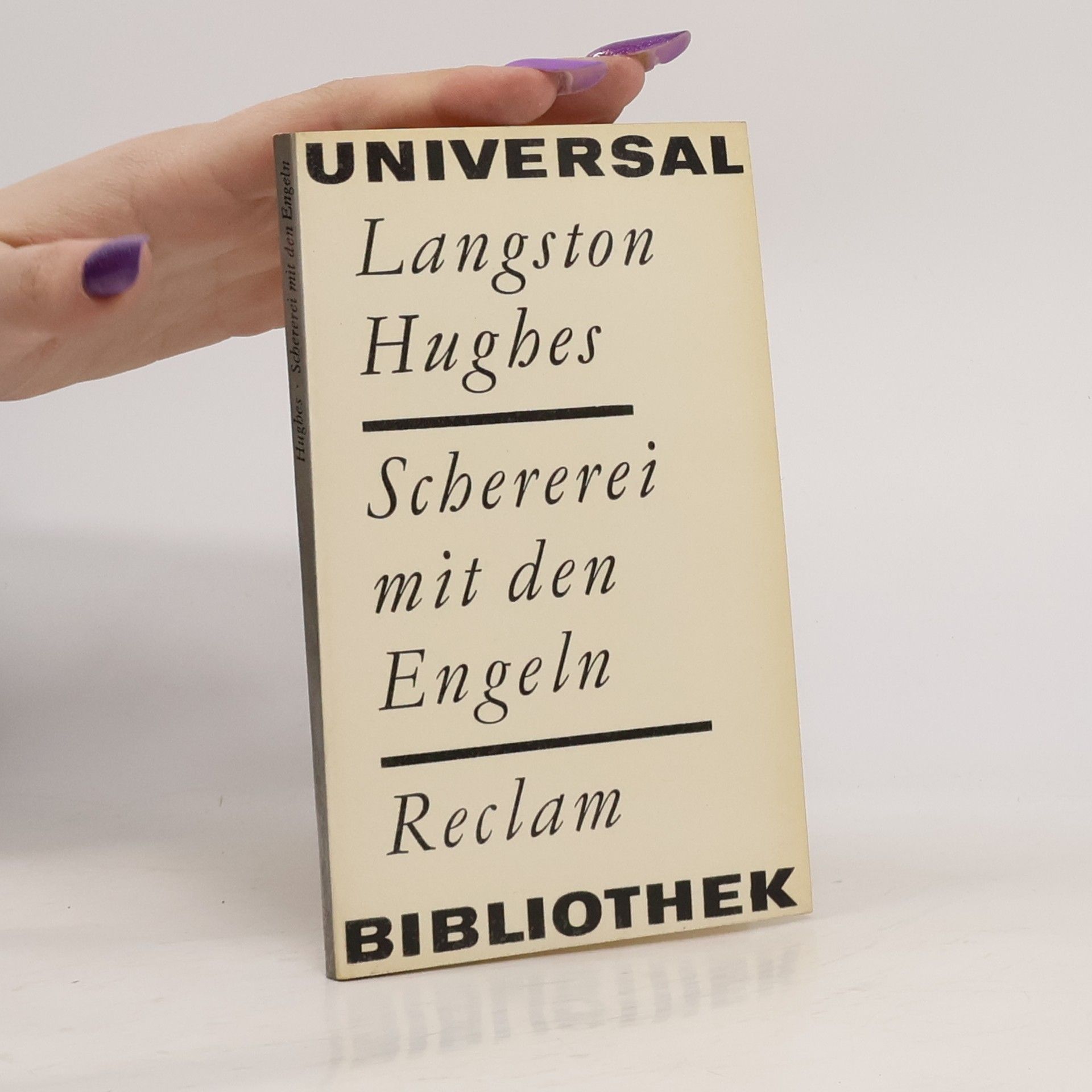 Langston Hughes Schererei mit den Engeln. Recalm