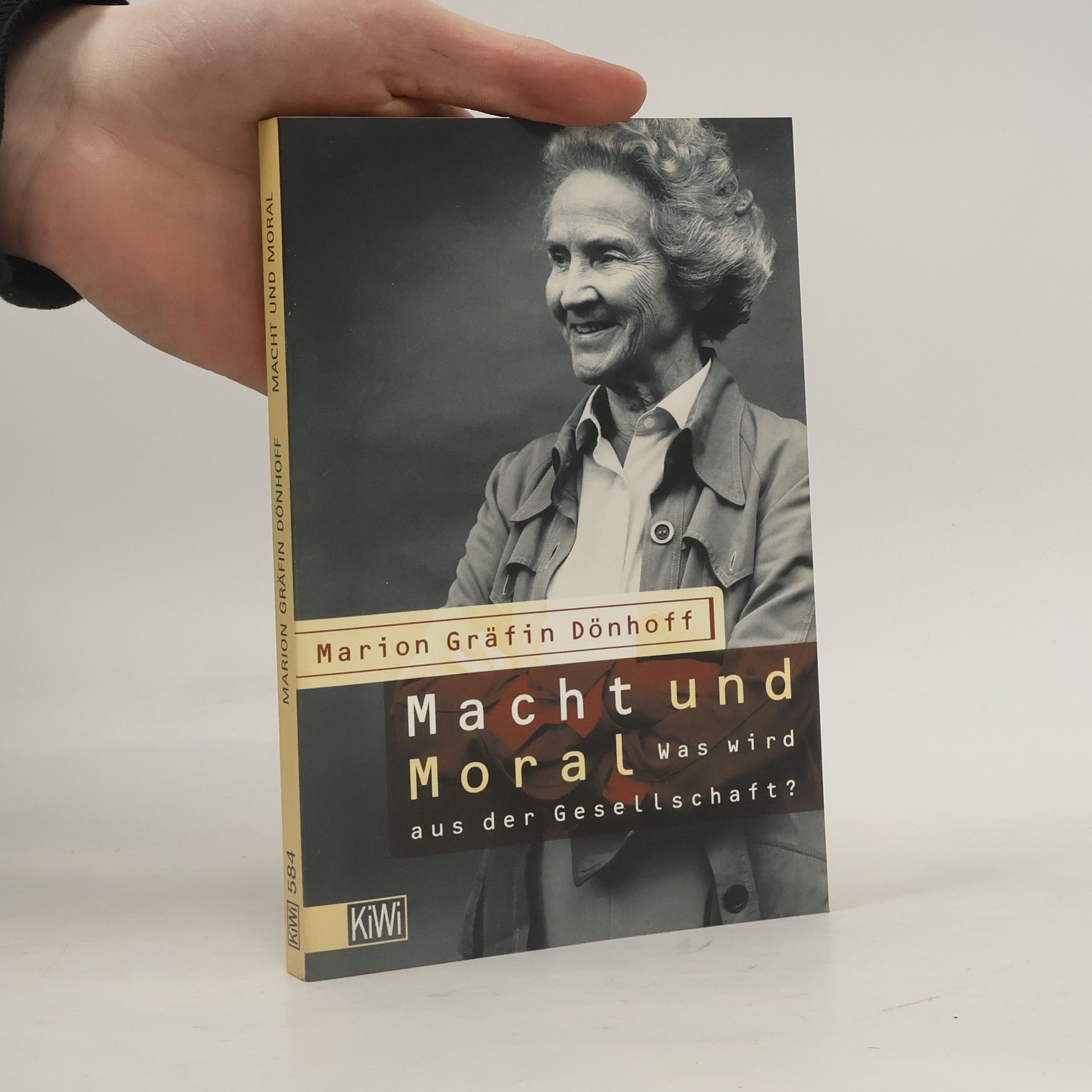 Marion Gräfin Dönhoff Macht und Moral