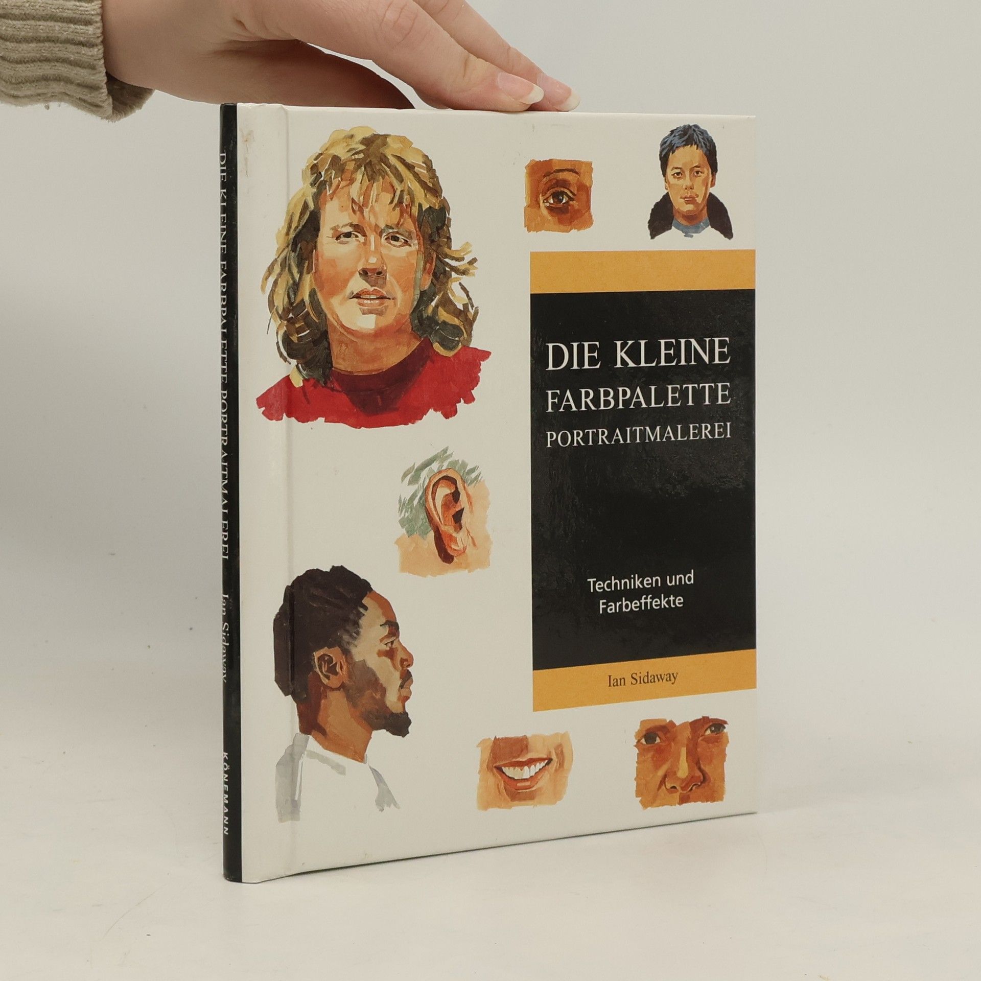 Ian Sidaway Die kleine Farbpalette, Portraitmalerei