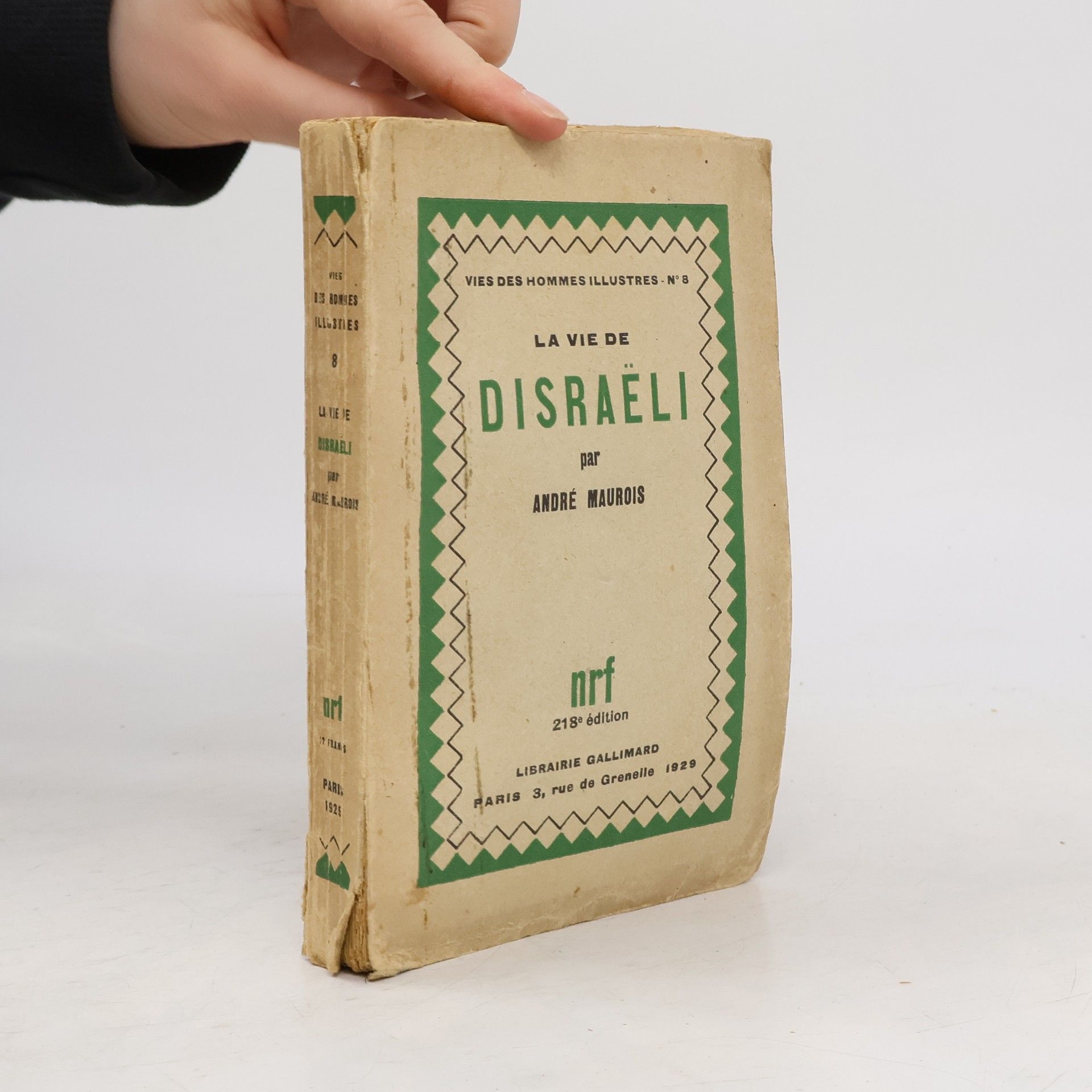 André Maurois La vie de Disraëli