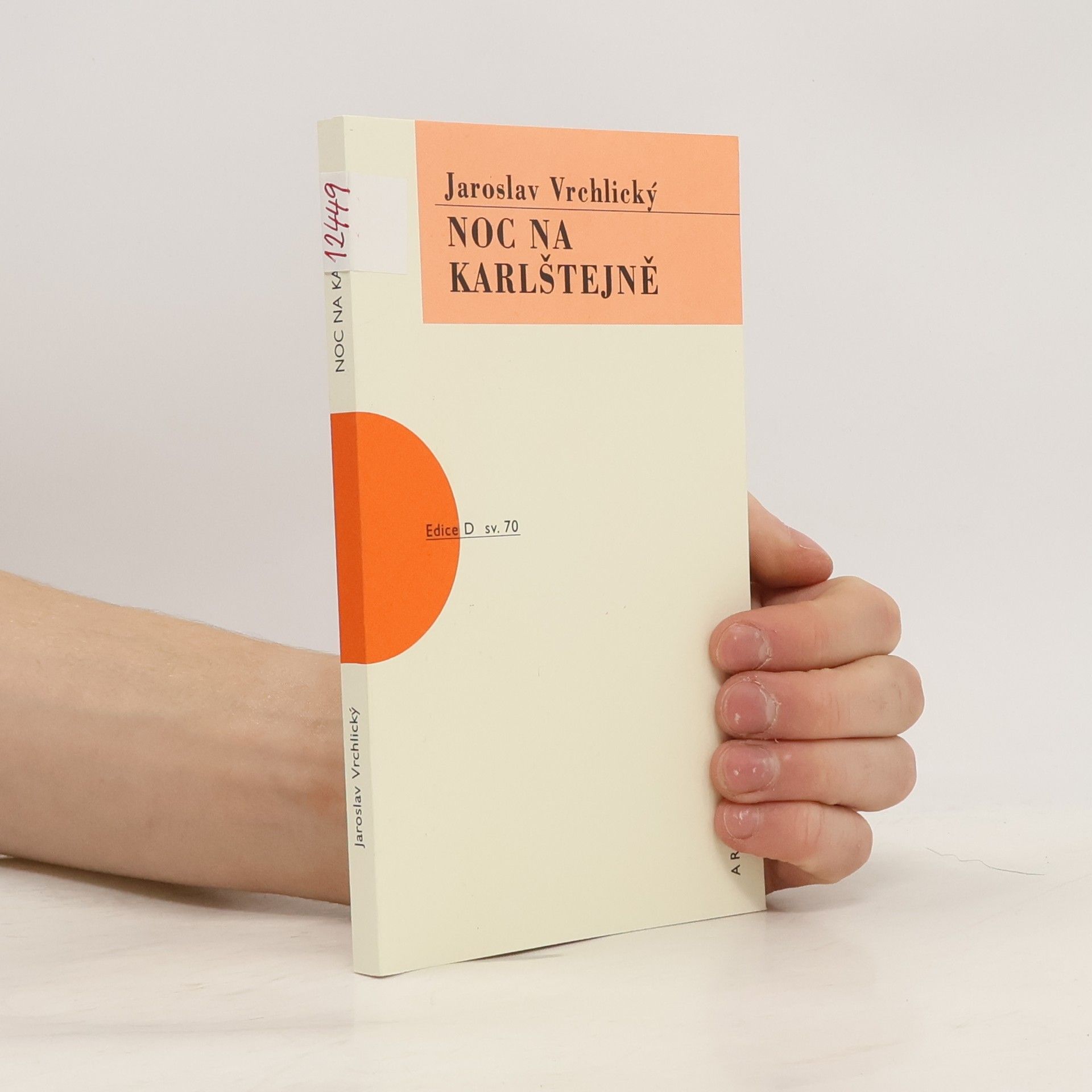 Jaroslav Vrchlický Noc na Karlštejně