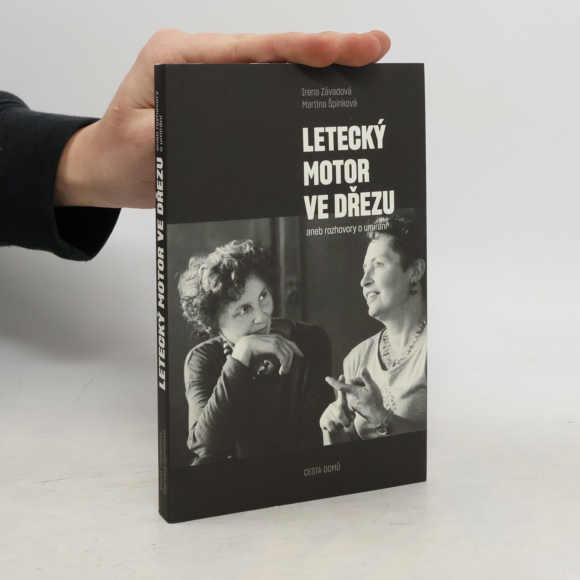 Irena Závadová Letecký motor ve dřezu, aneb, Rozhovory o umírání