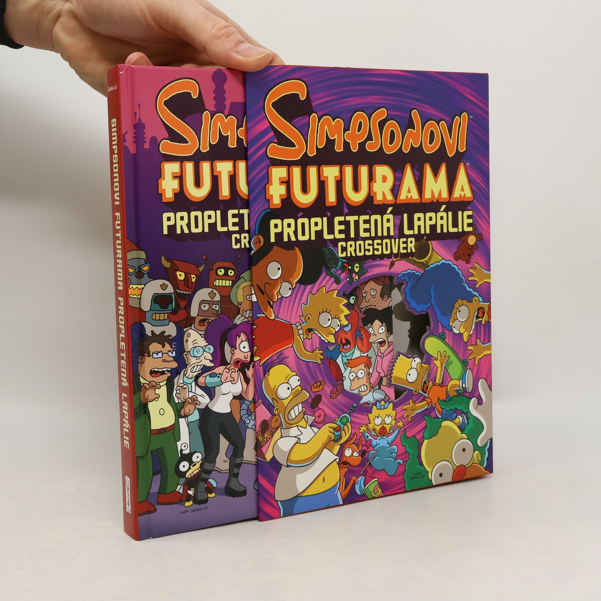 Simpsonovi - Futurama. Propletená lapálie: Crossover (s přílohou)
