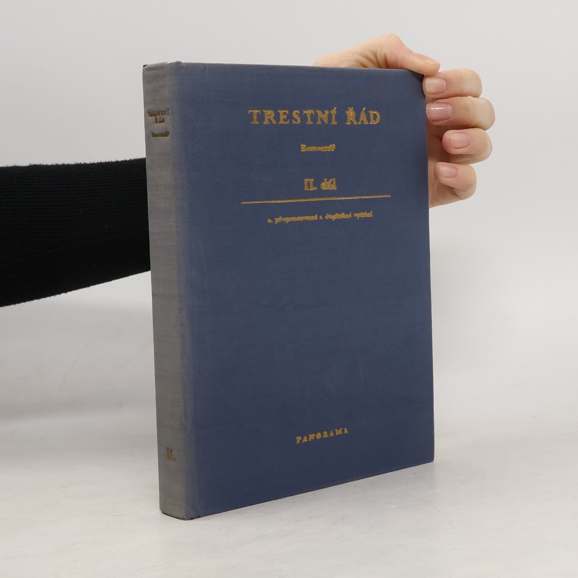 Auteurscollectief Trestní řád. Komentář II.