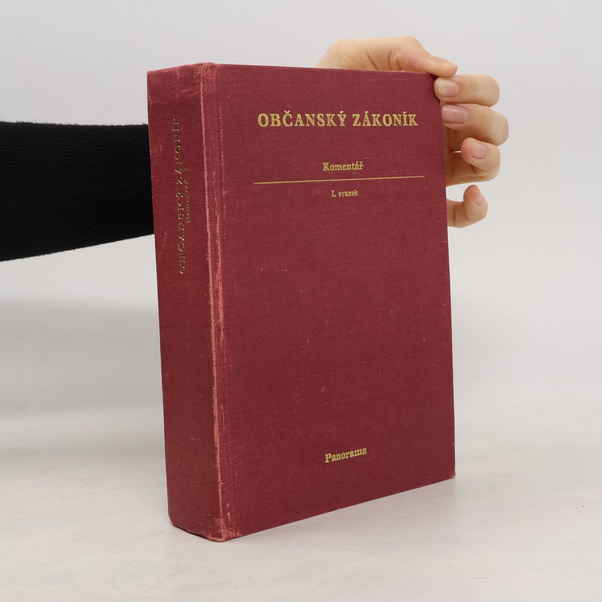 Auteurscollectief Občanský zákoník. Komentář. 1. díl
