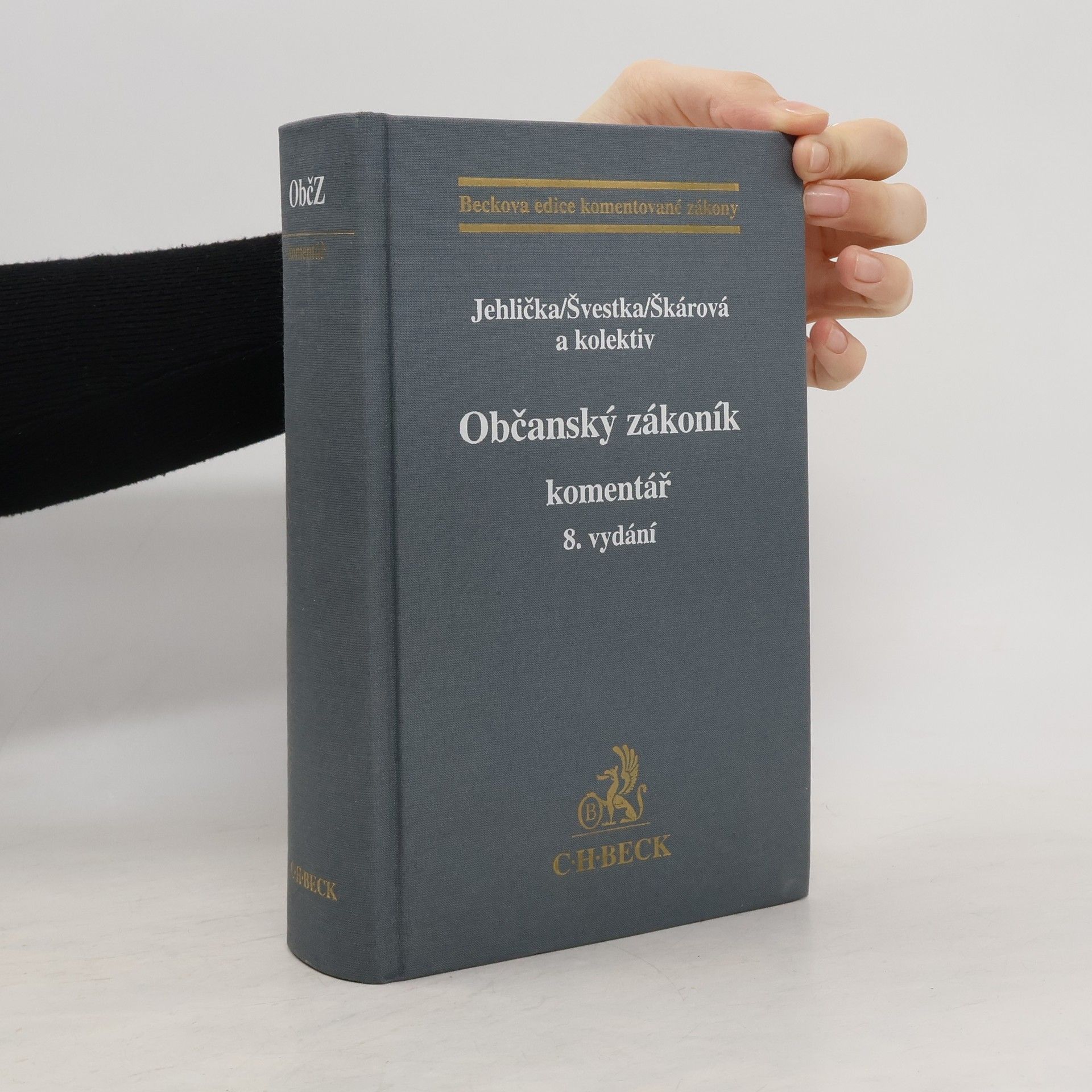 Oldřich Jehlička Občanský zákoník : komentář