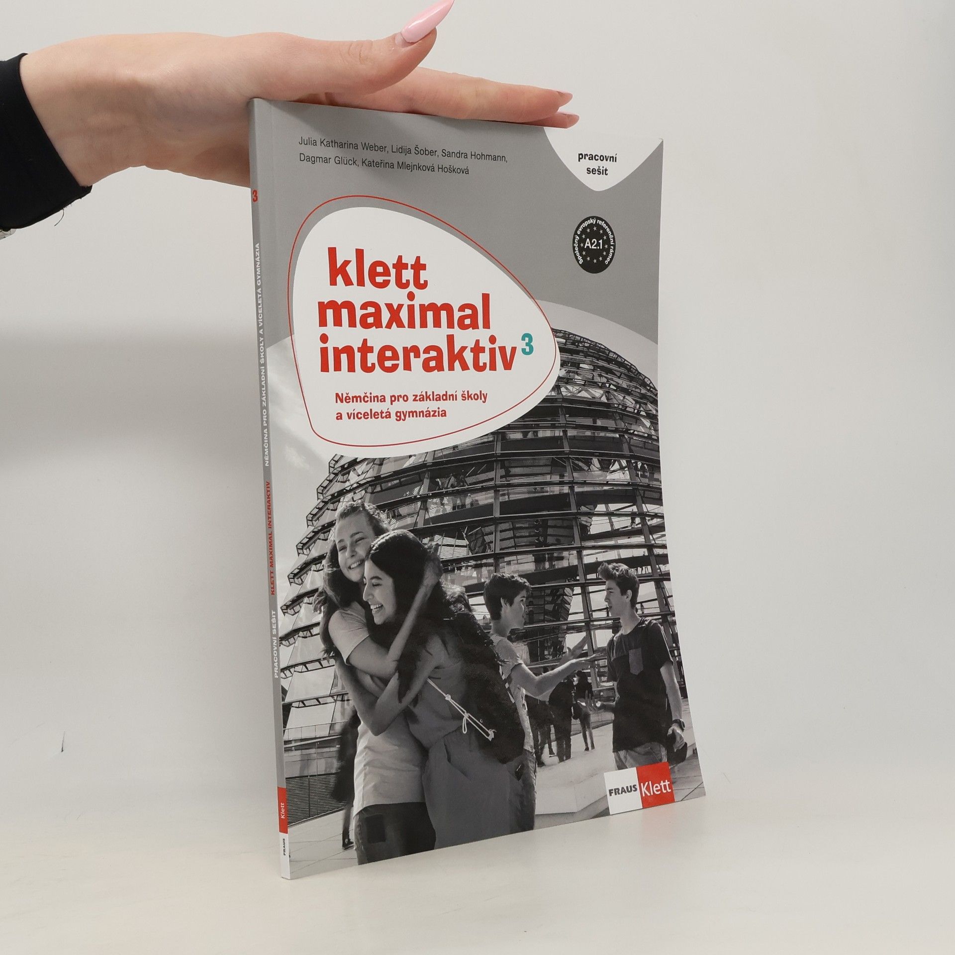 Kolektiv autorů Klett Maximal interaktiv 3 (A2.1) – pracovní sešit (černobílý)