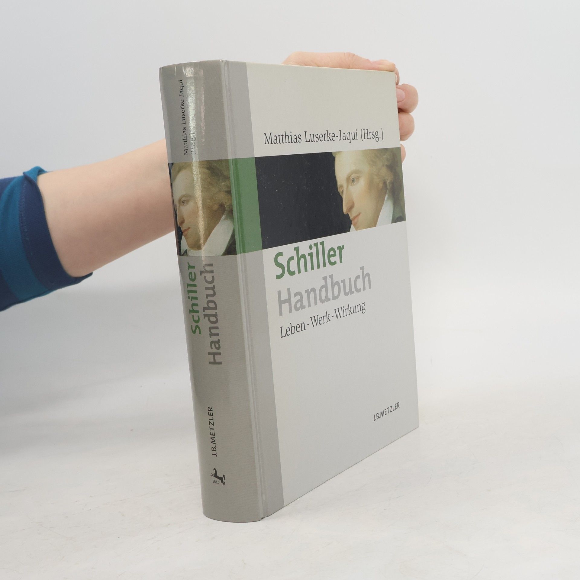 Matthias Luserke-Jaqui Schiller-Handbuch