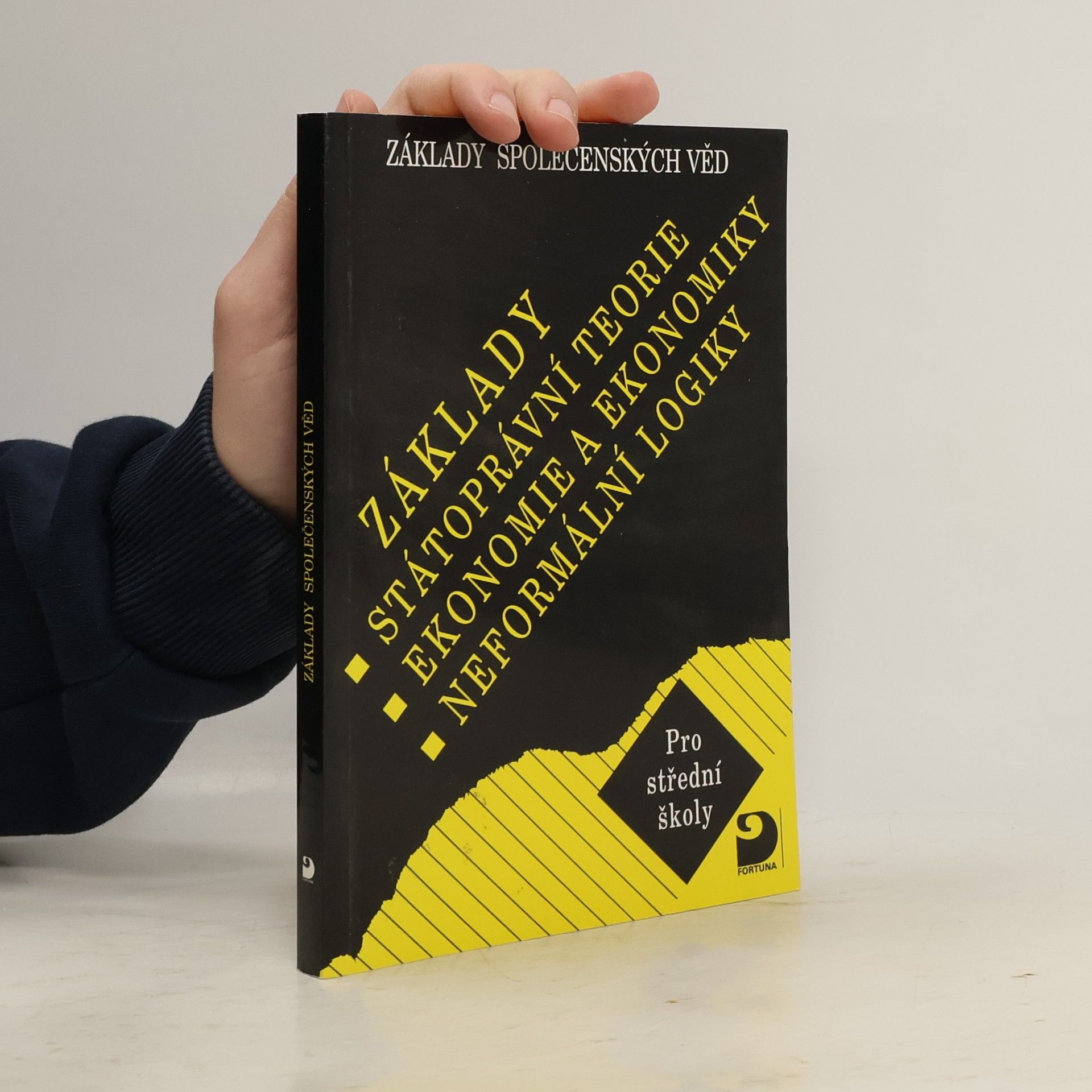 Bohuslav Eichler Základy státoprávní teorie, ekonomie a ekonomiky, neformální logiky