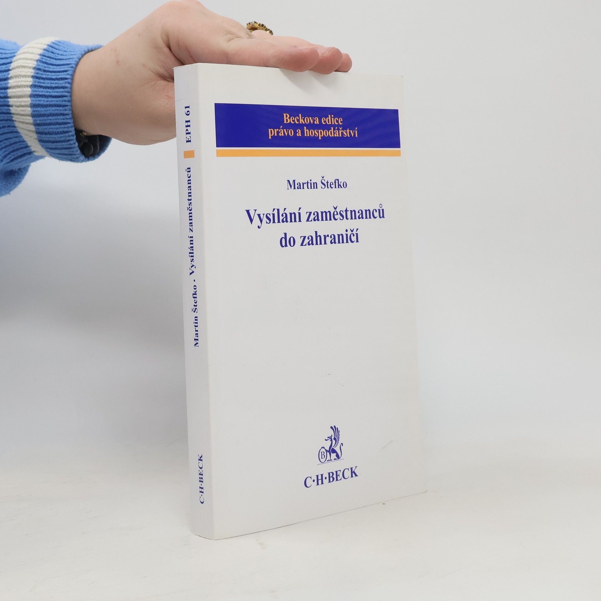 Martin Štefko Vysílání zaměstnanců do zahraničí