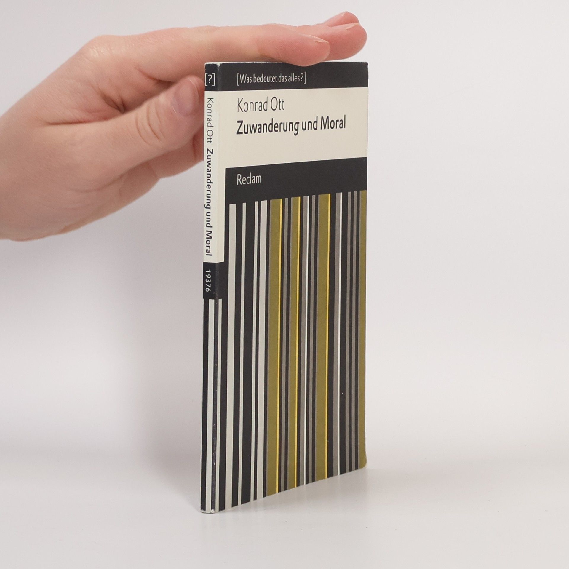 Konrad Ott Zuwanderung und Moral