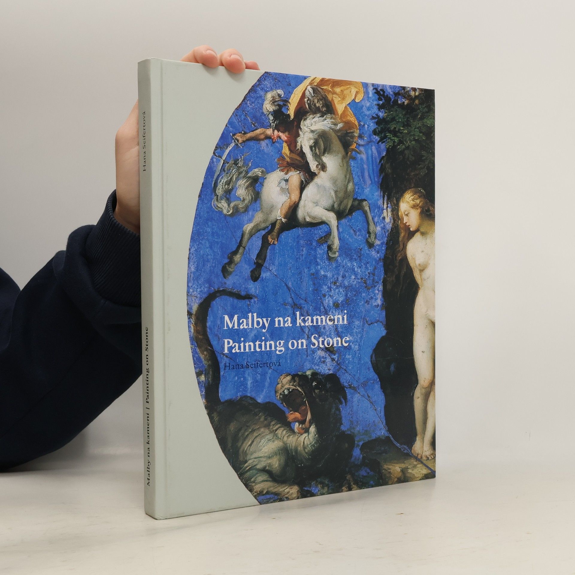 Hana Seifertová Malby na kameni. Painting on Stone