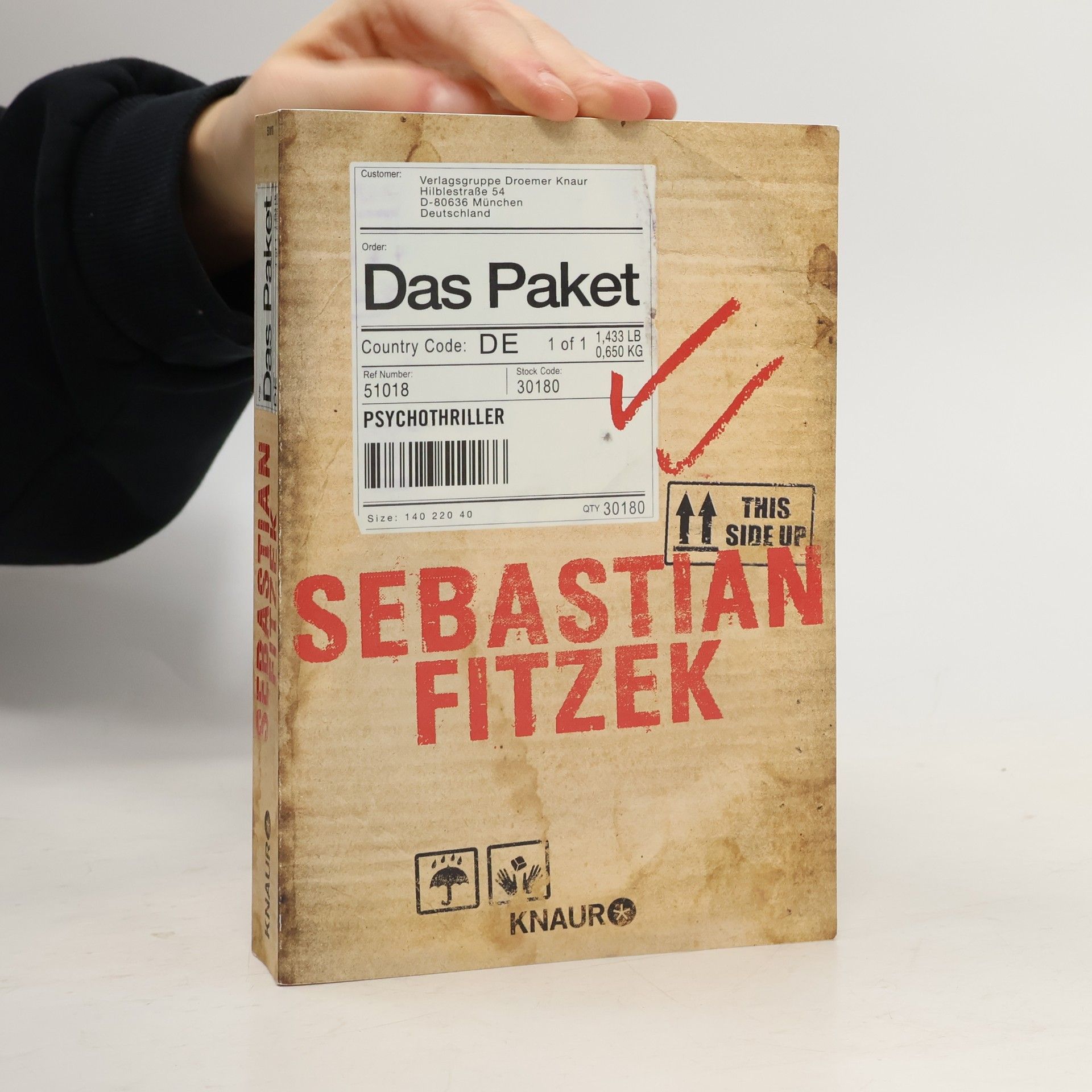 Sebastian Fitzek Das Paket