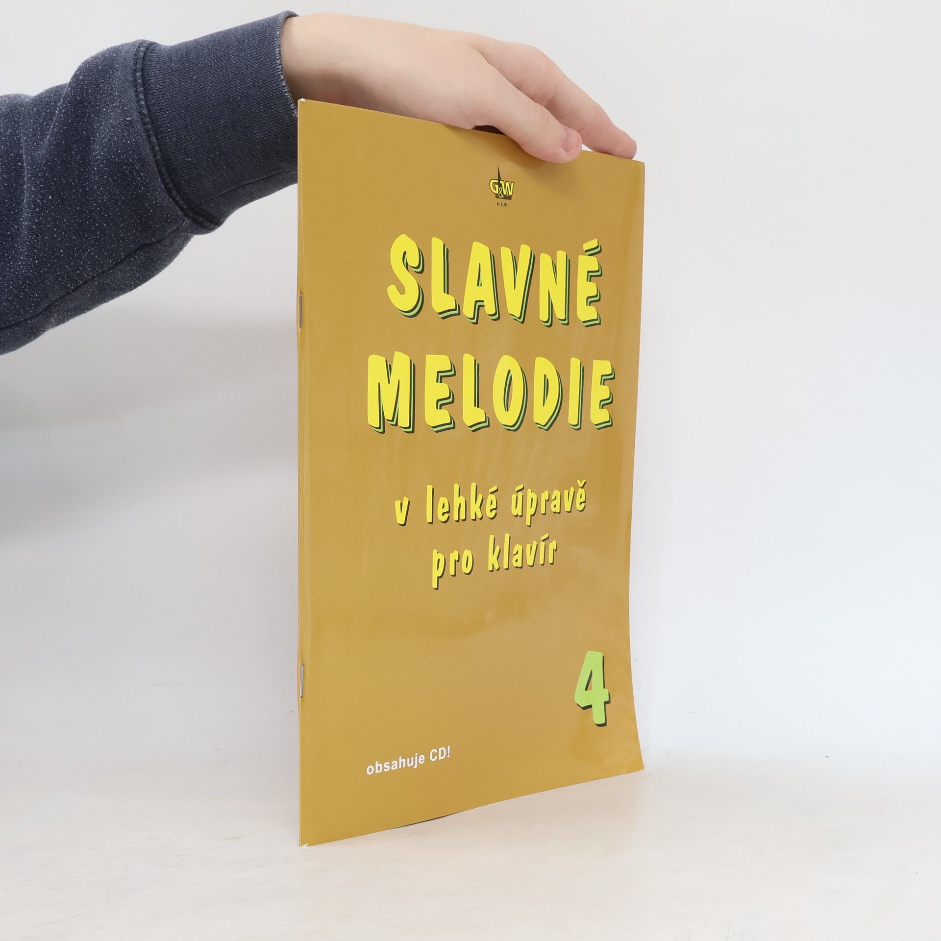 G+W Slavné melodie v lehké úpravě pro klavír 4.díl+CD