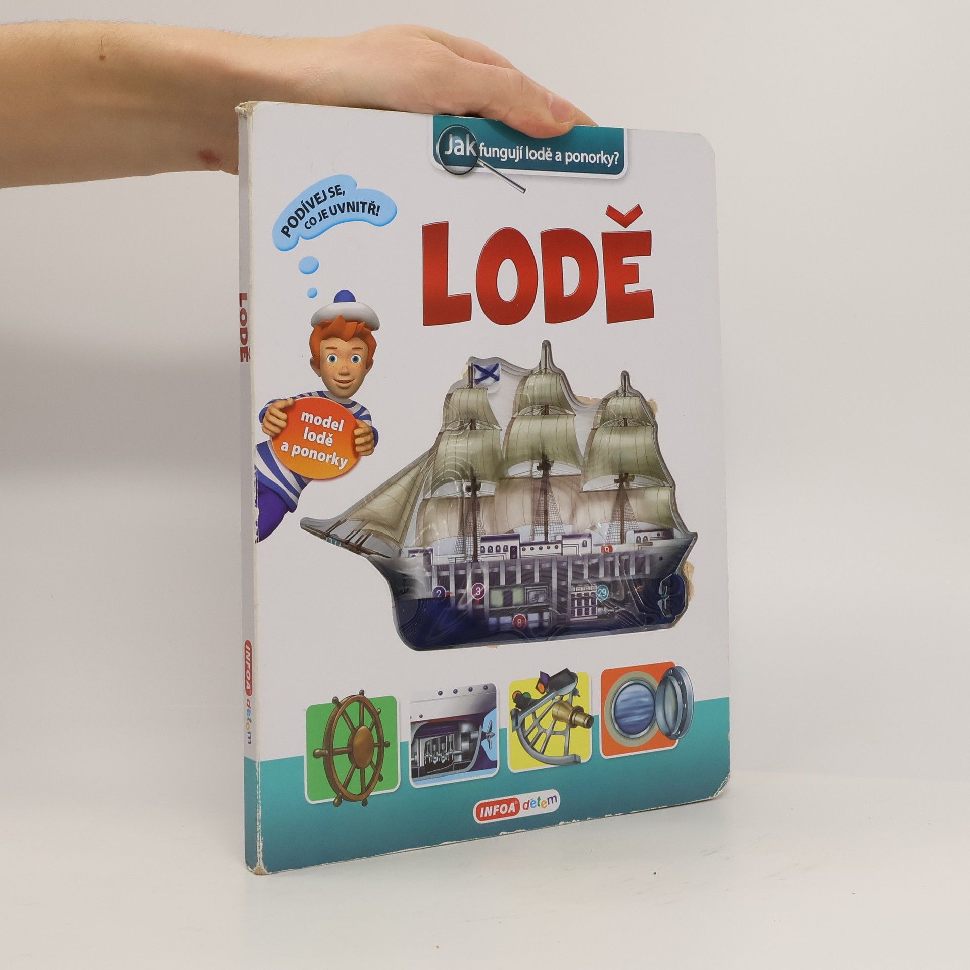 Svjatoslav Bulackij Lodě : jak fungují lodě a ponorky? (interaktivní kniha)