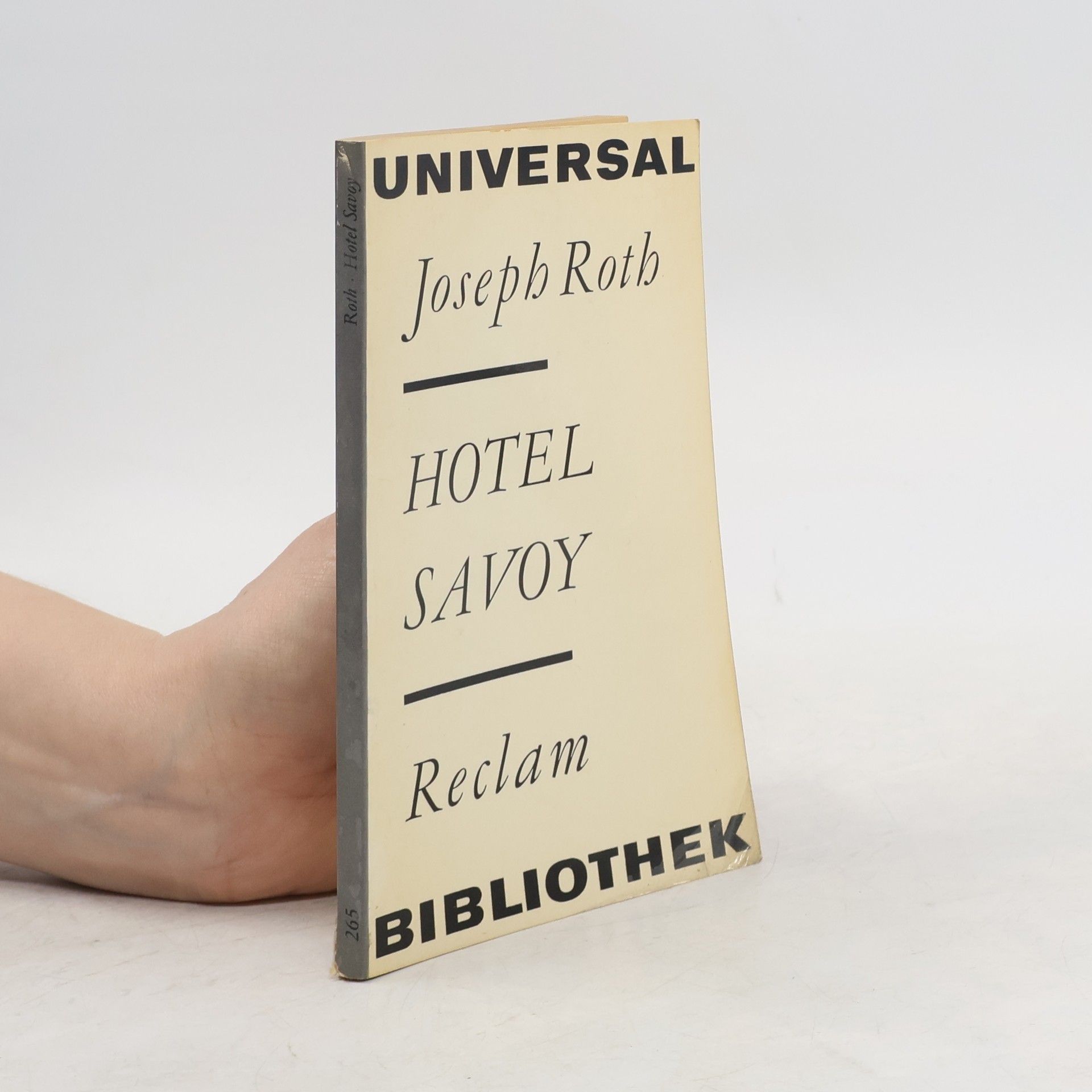 Joseph Roth Hotel Savoy