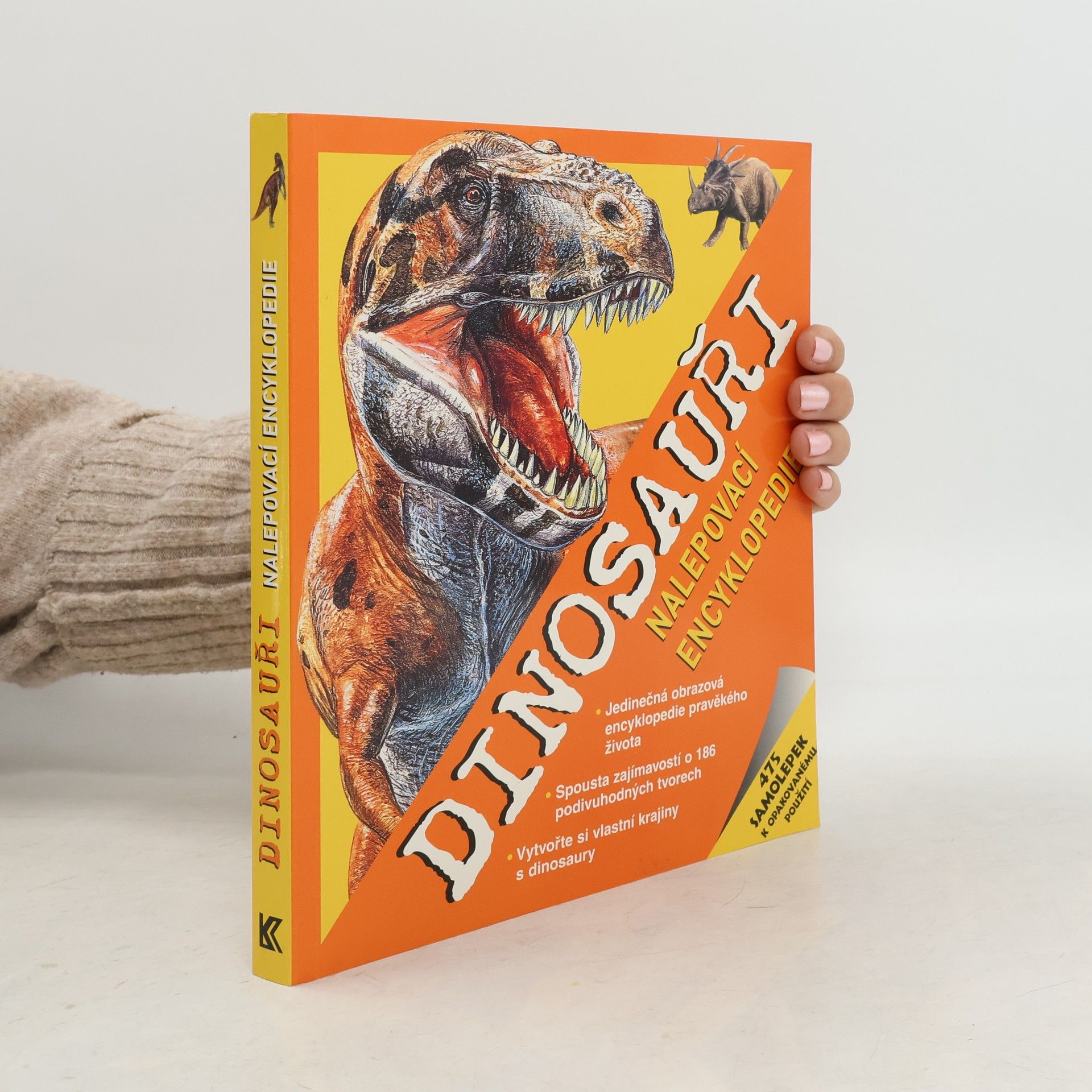 Jinny Johnson Dinosauři. Nalepovací encyklopedie