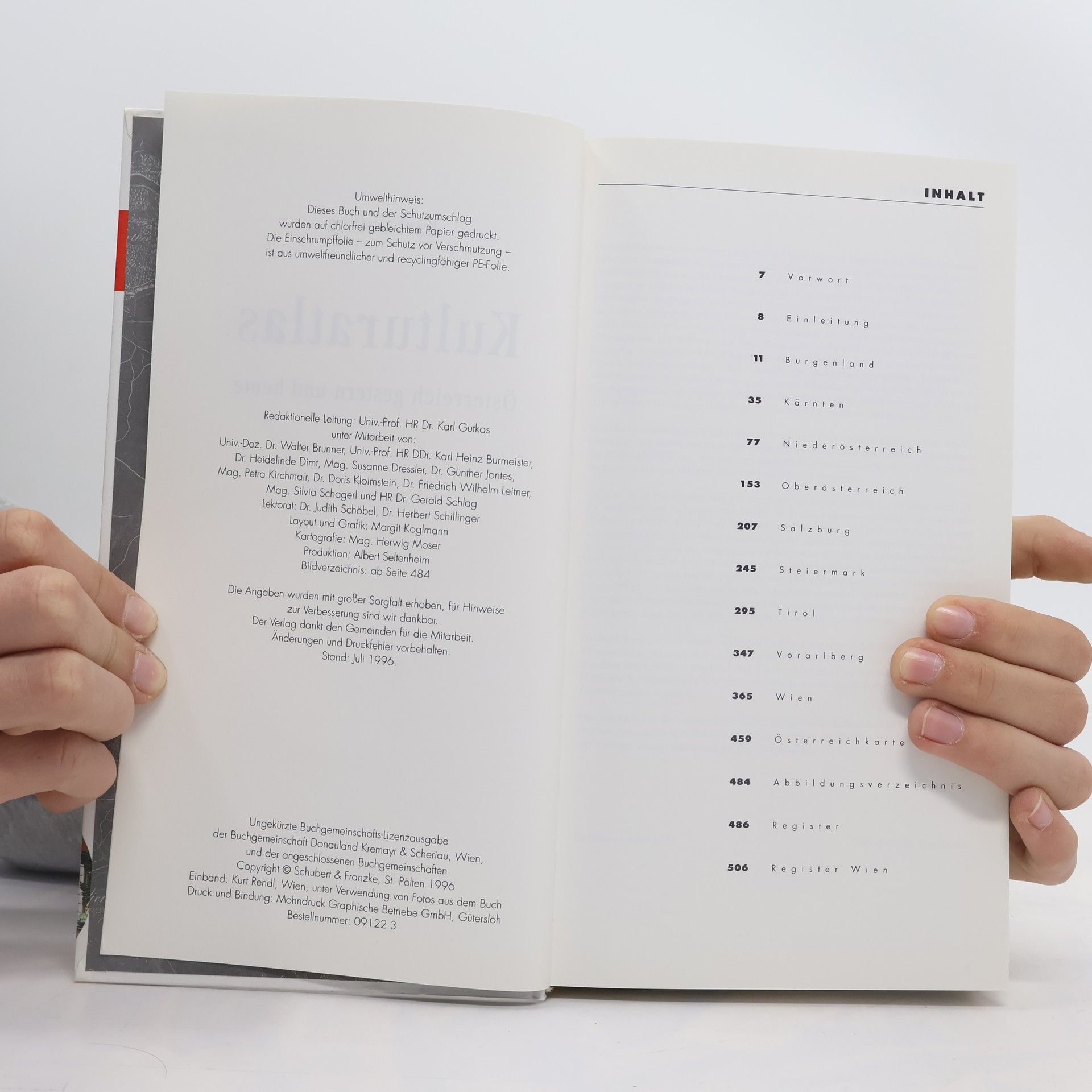 Karl Gutkas Kulturatlas Österreich