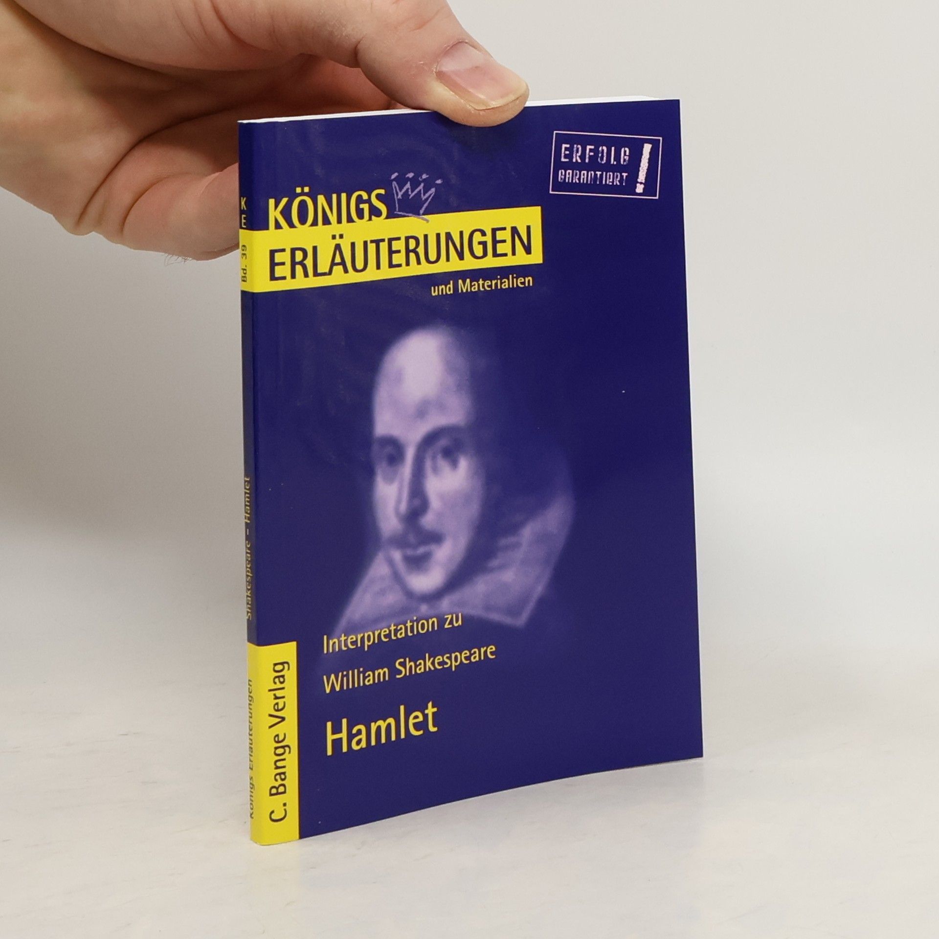 Reiner Poppe Erläuterungen zu William Shakespeare, Hamlet