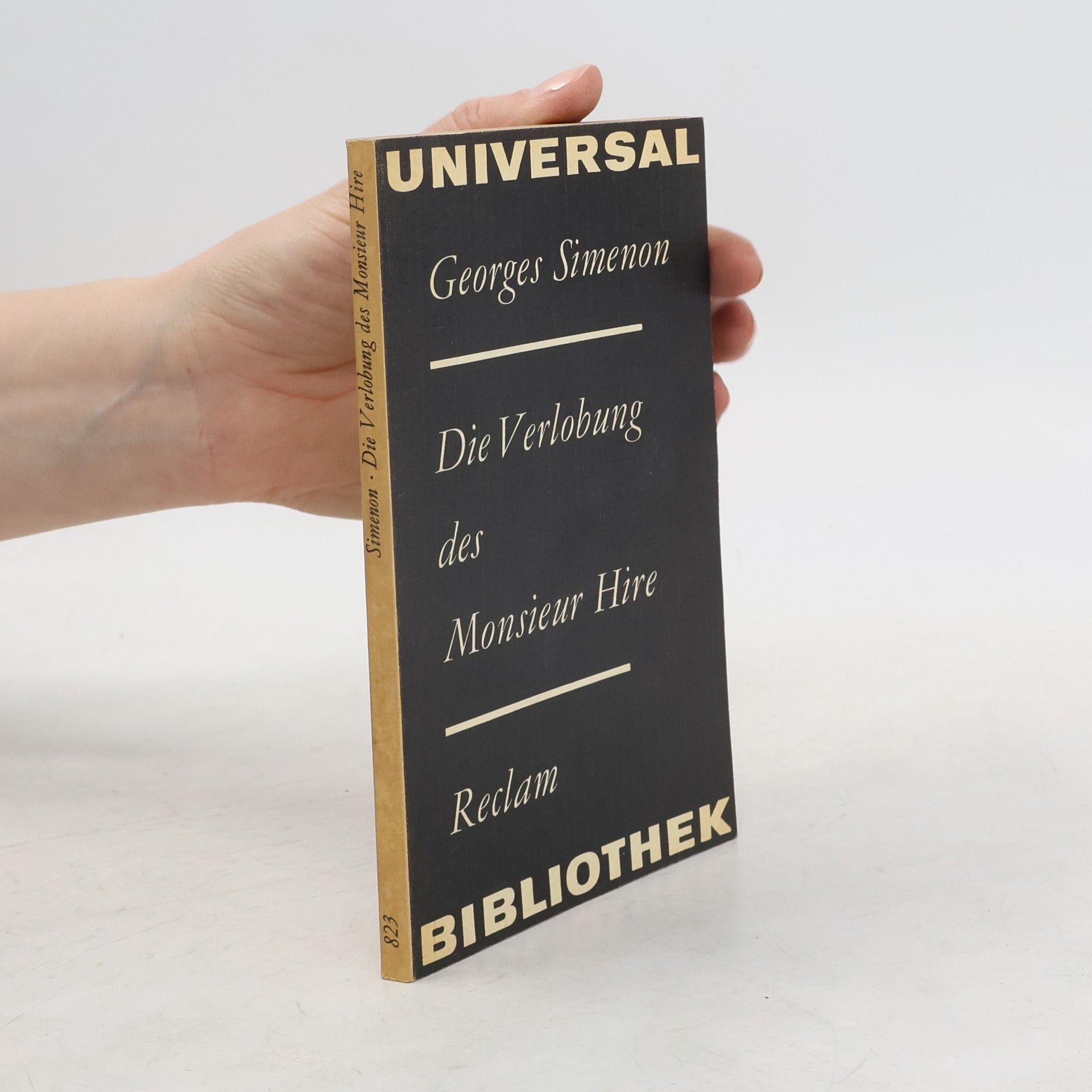 Georges Simenon Die Verlobung des Monsieur Hire