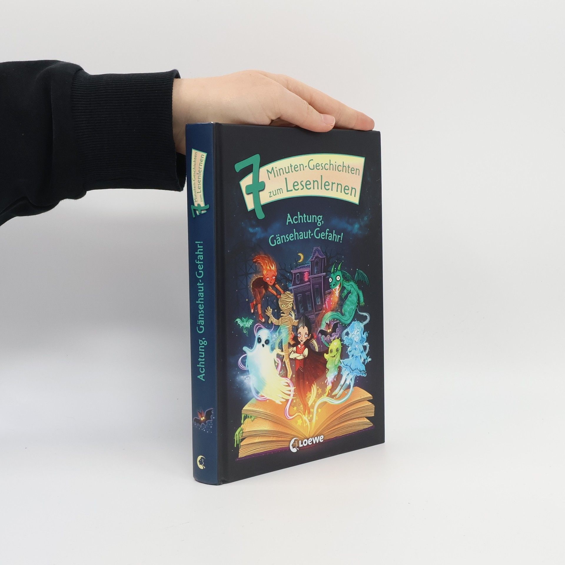 Leselöwen - Das Original - 7-Minuten-Geschichten zum Lesenlernen - Achtung, Gänsehaut-Gefahr!