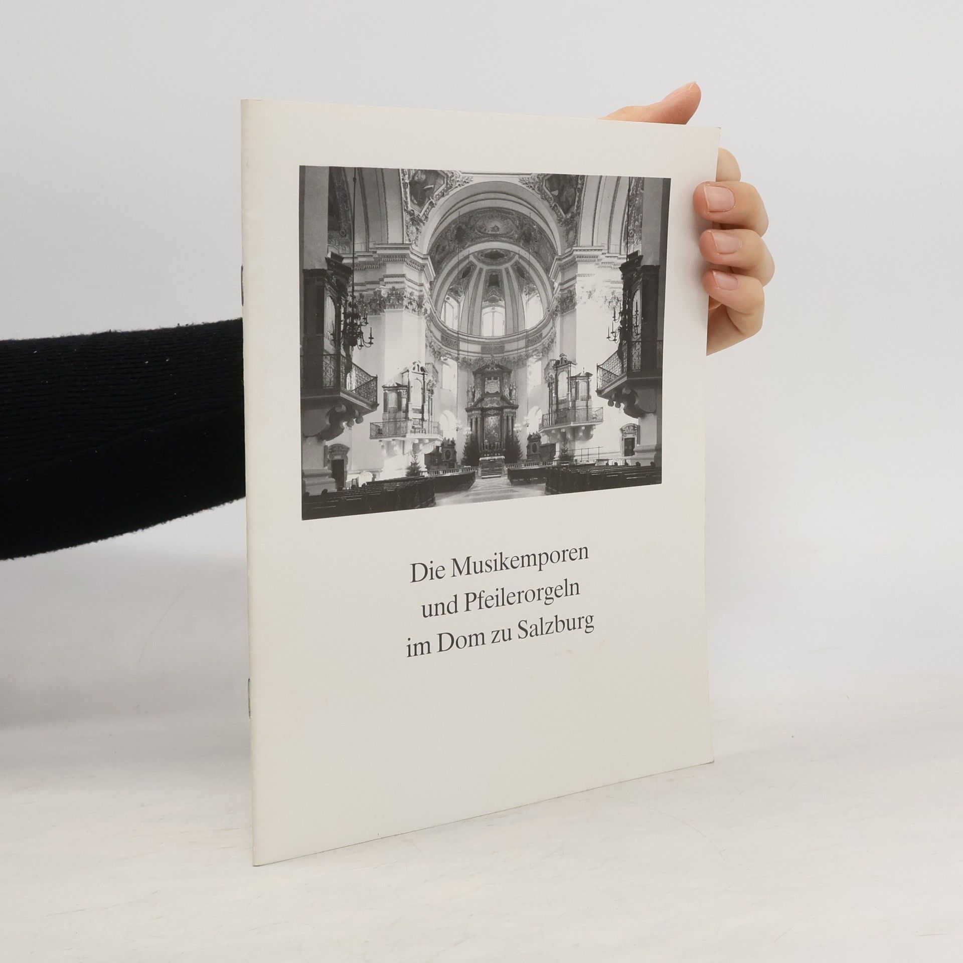 Kolektiv autorů Die Musikemporen und Pfeilerorgeln im Dom zu Salzburg