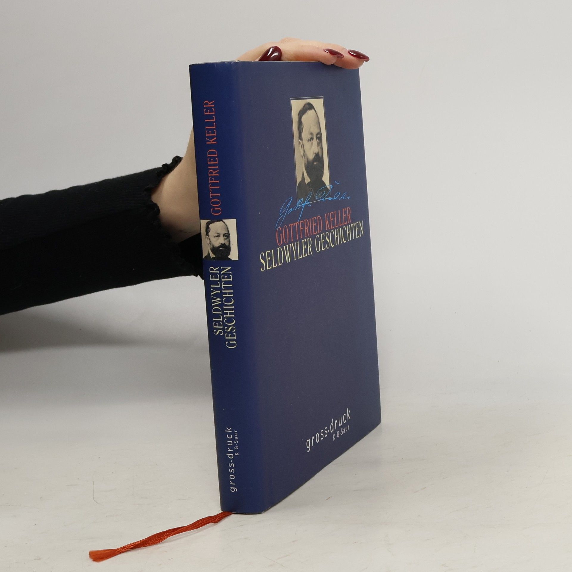 Gottfried Keller Seldwyler Geschichten. Großdruck.