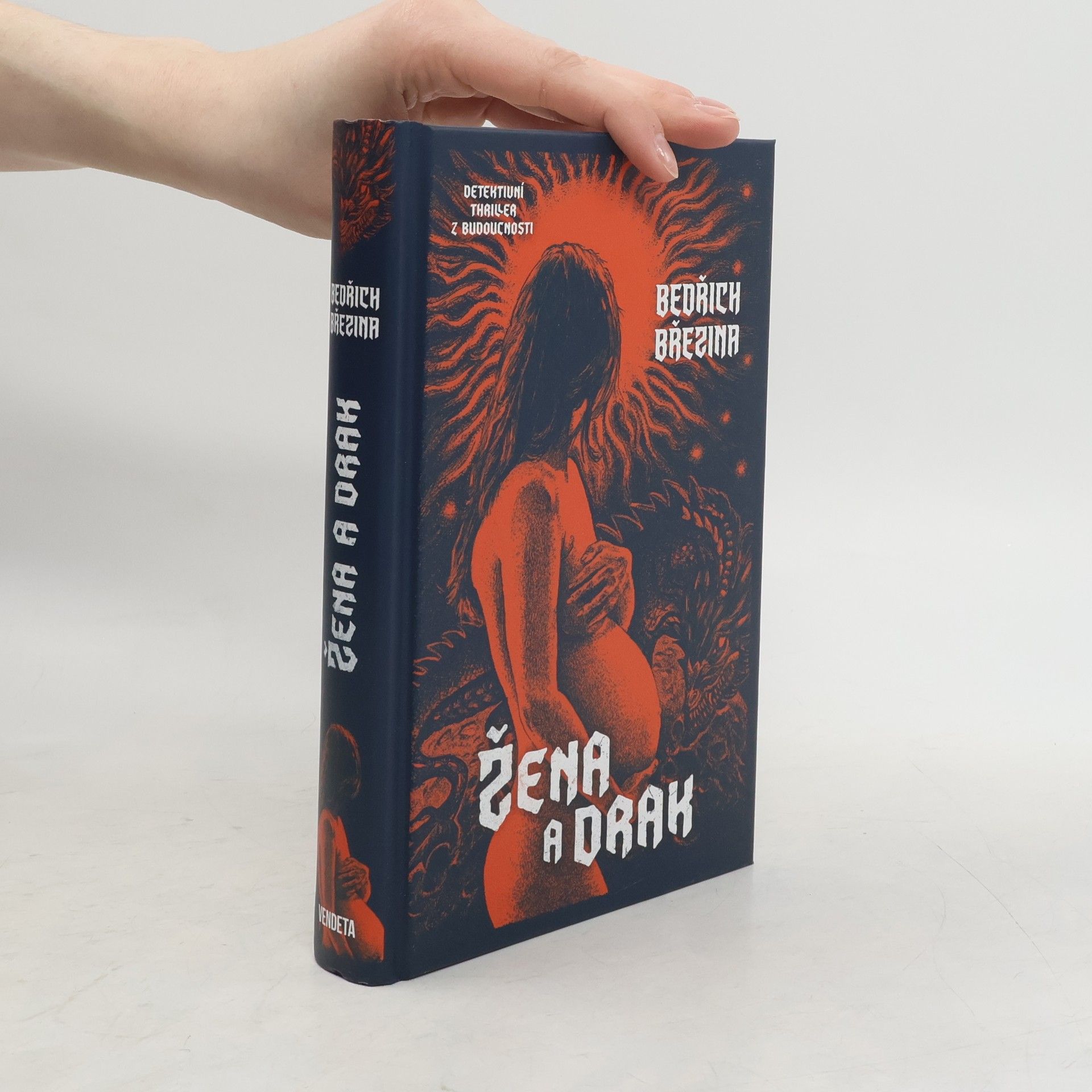 Bedřich Březina Žena a drak