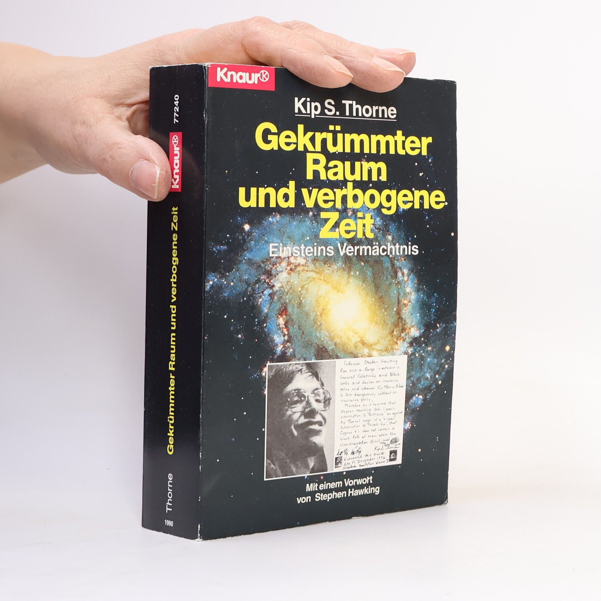 Kip S. Thorne Gekrümmter Raum und verbogene Zeit