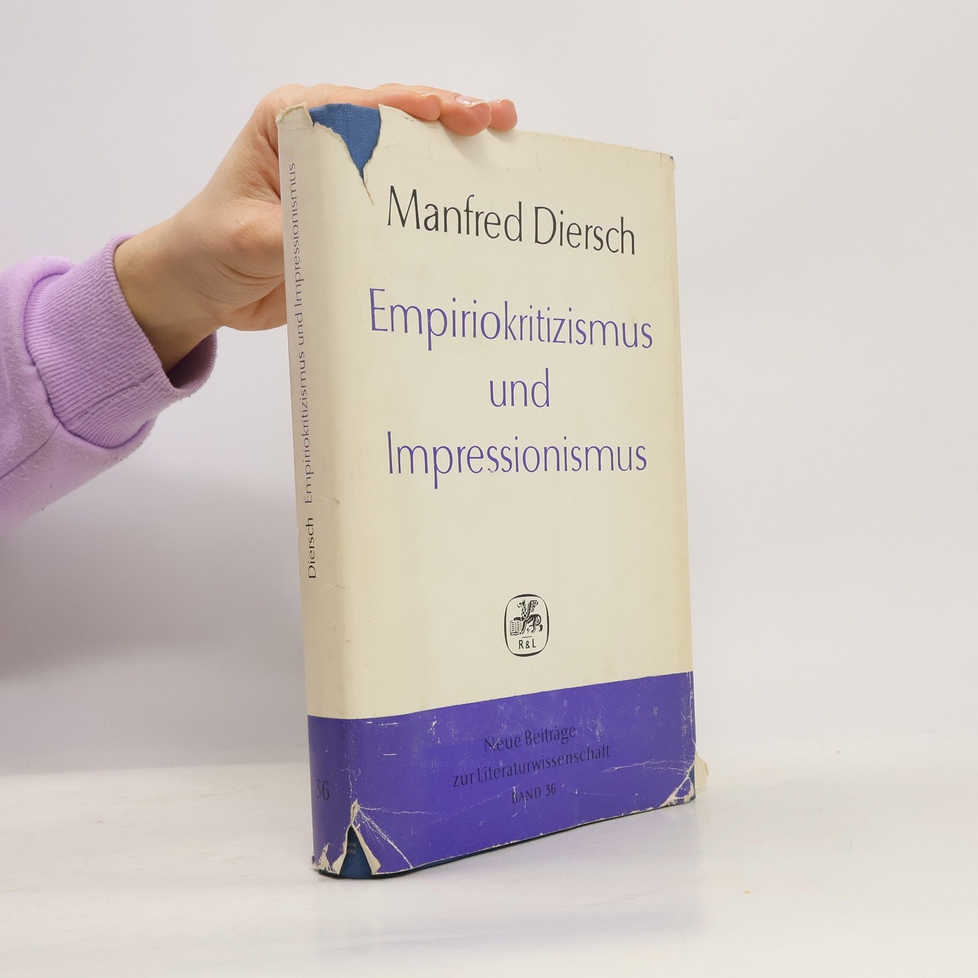 Manfred Diersch Empiriokritizismus und Impressionismus