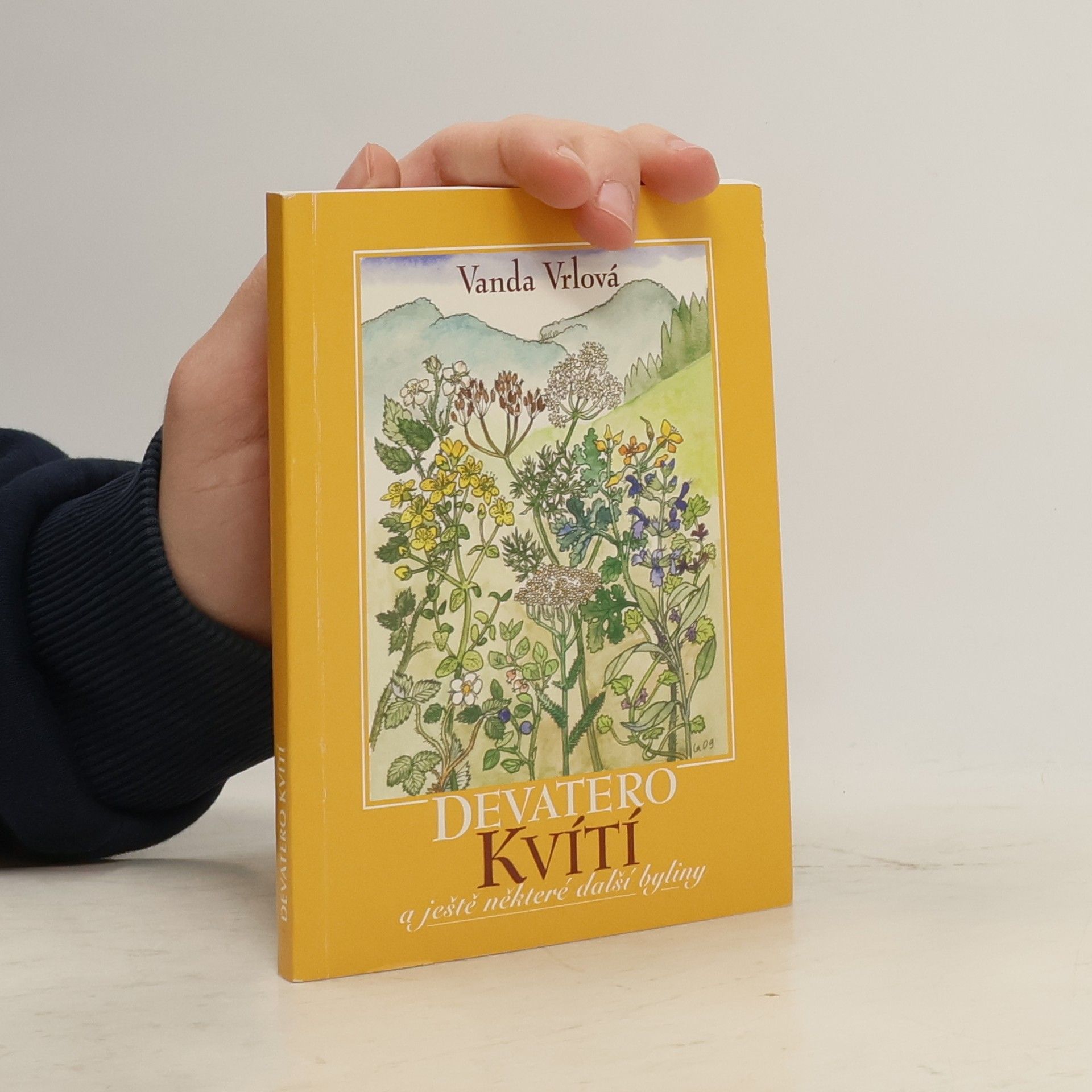 Vanda Vrlová Devatero kvítí a ještě některé další byliny